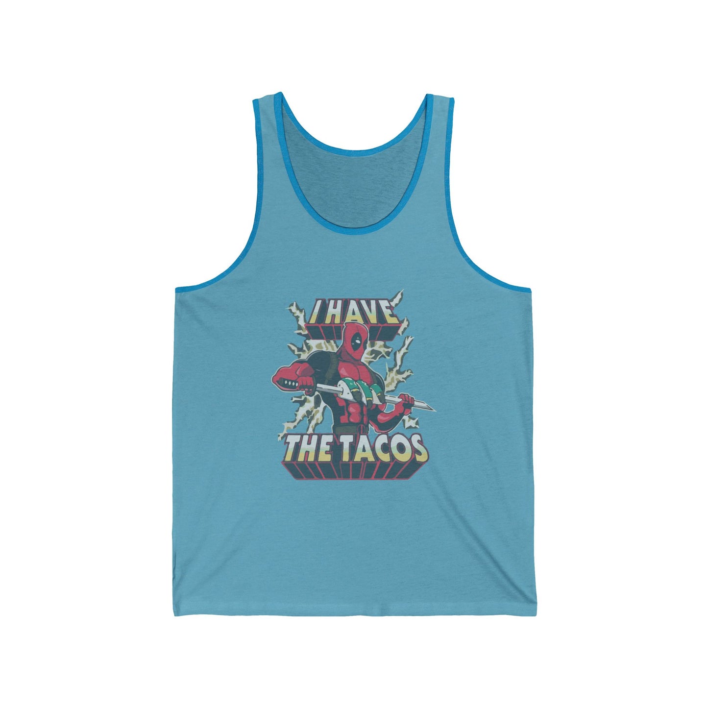 Funny T-Shirt - I Have The Tacos Unisex Jersey Tank Top