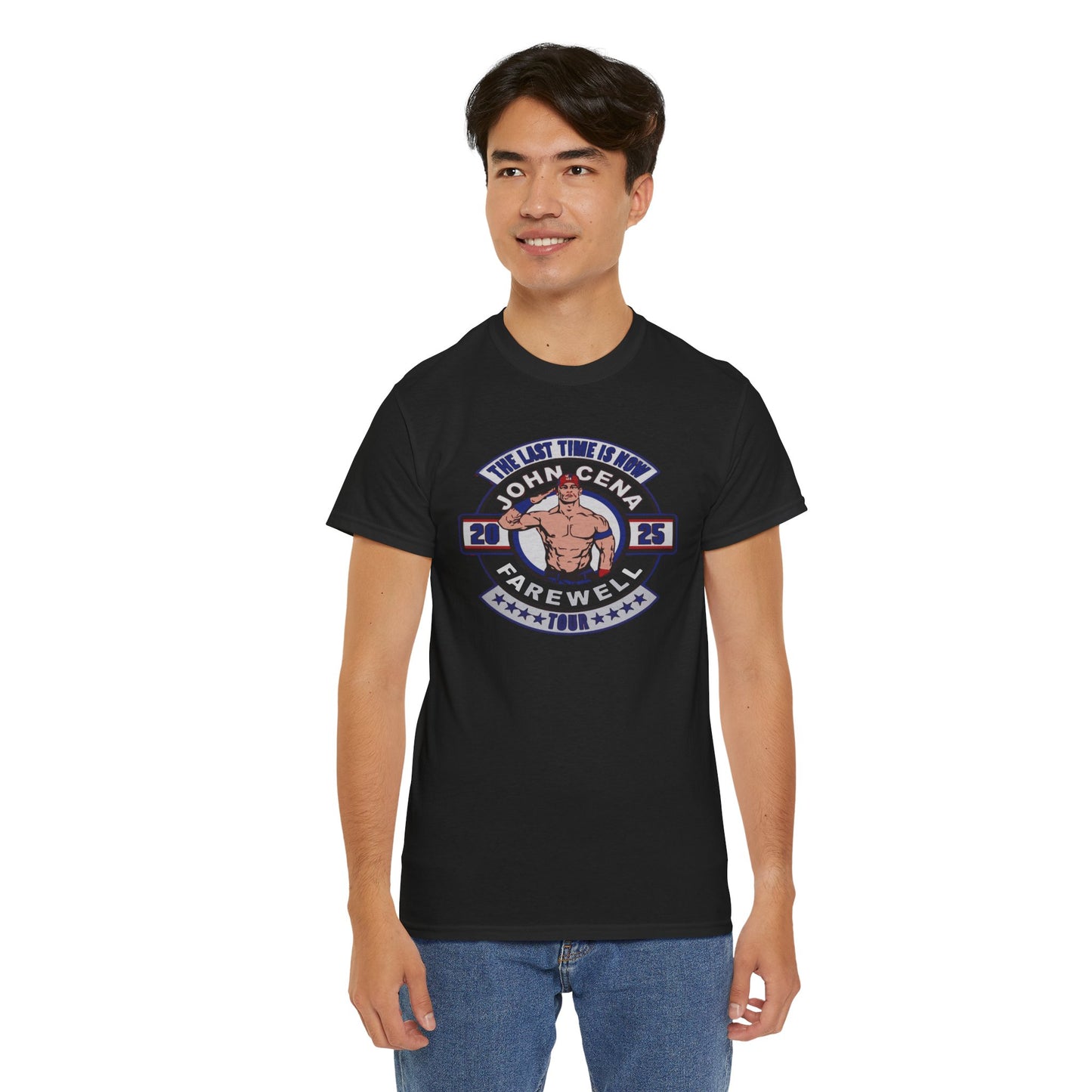 Wrestling Tribute Tee, John Cena Farewell Shirt, Unisex Graphic Tee, Fan Merchandise, Gift for Sports Lovers