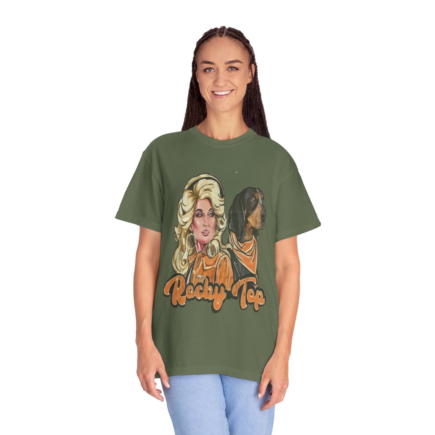 Rocky Top Retro T-Shirt, Dog Lover Tee, Vintage Country Shirt, Music Festival Apparel, Unique Gift for Pet Owners