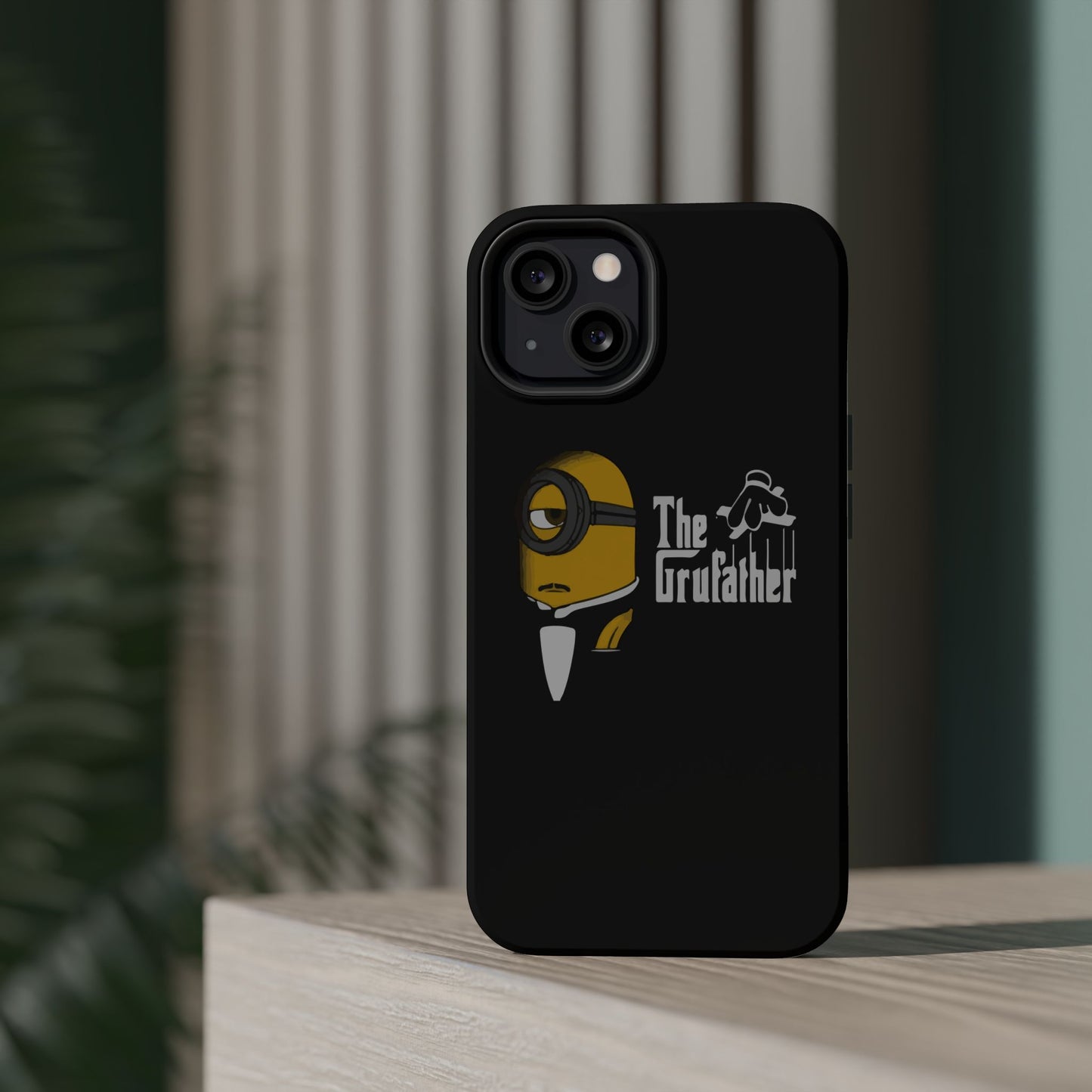 Magnetic Tough Cases: The Gruffather Phone Cover, Gift for Minions Fans, Unique Cell Phone Case, Durable Protective Case, Fun Cartoon Design