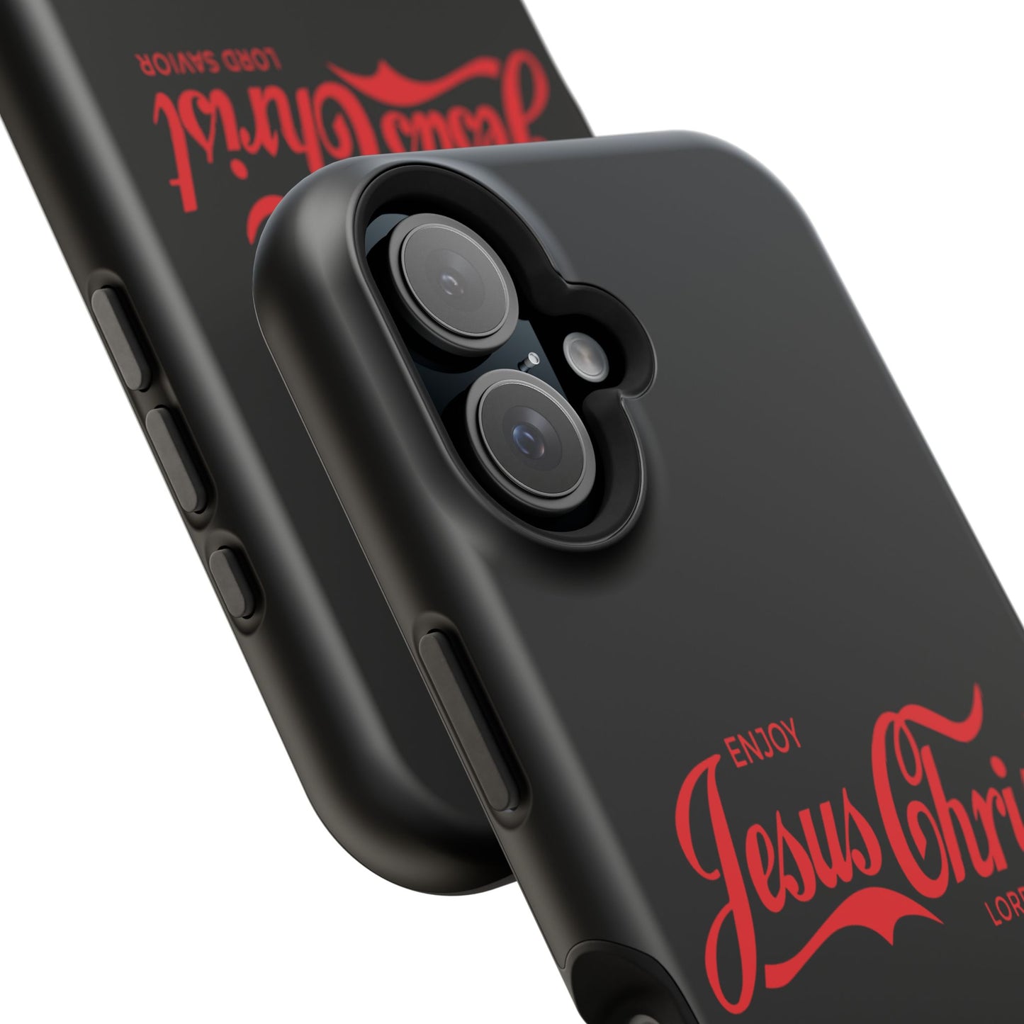 Impact-Resistant Phone Case: Enjoy Jesus Christ Lord Savior, Christian Gift, Durable Protection, Faith-Based Accessory, Holiday Gift