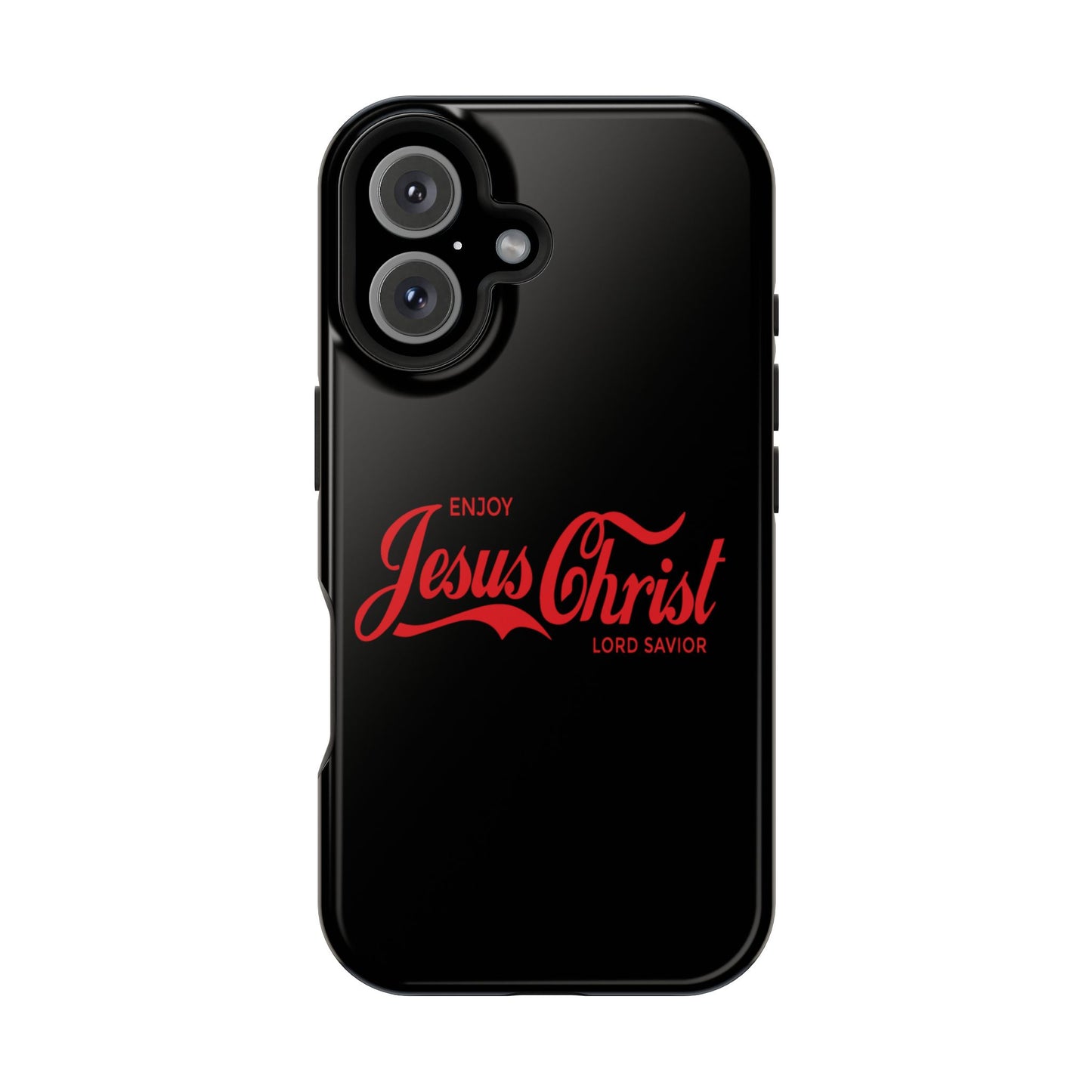 Impact-Resistant Phone Case: Enjoy Jesus Christ Lord Savior, Christian Gift, Durable Protection, Faith-Based Accessory, Holiday Gift
