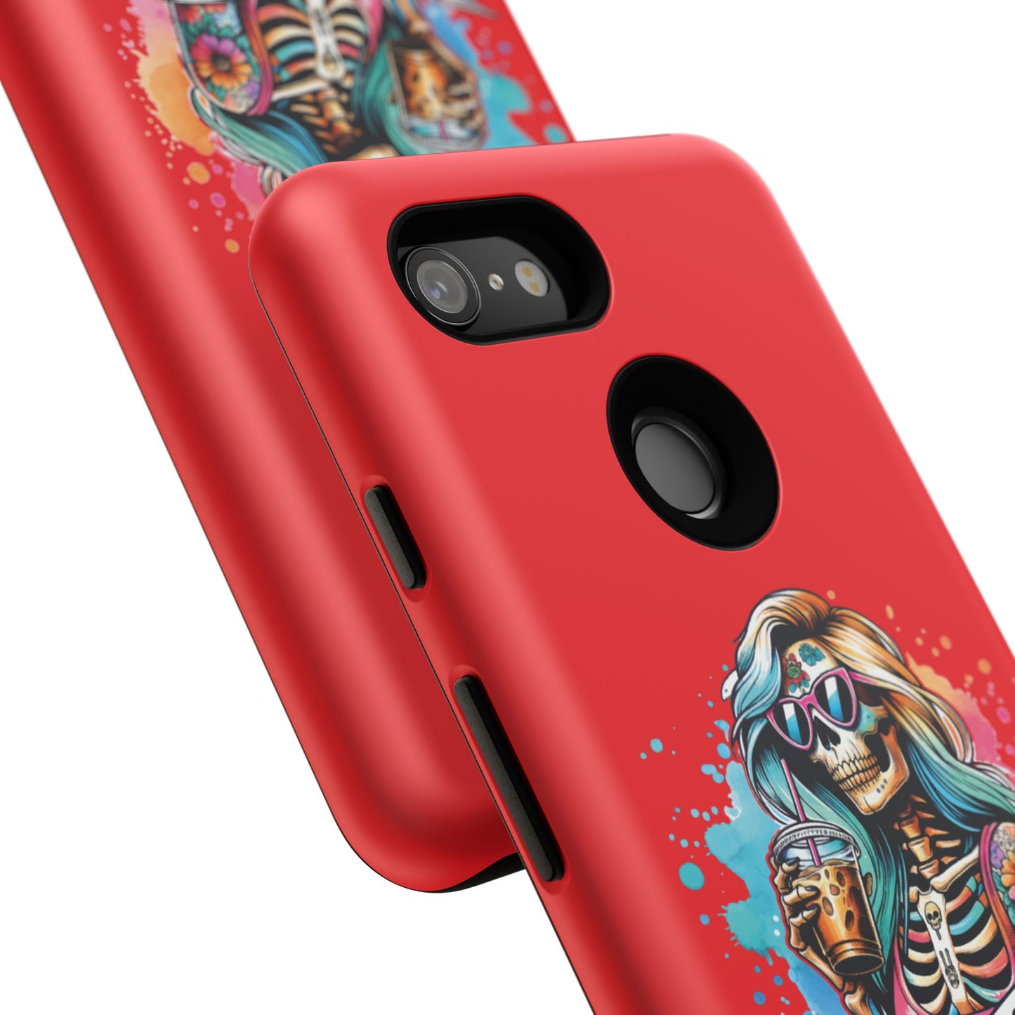 Cool Moms Club Phone Case - Tough Cases, Funky Phone Cover, Gift for Moms, Skeleton Design, Trendy Tech Accessories