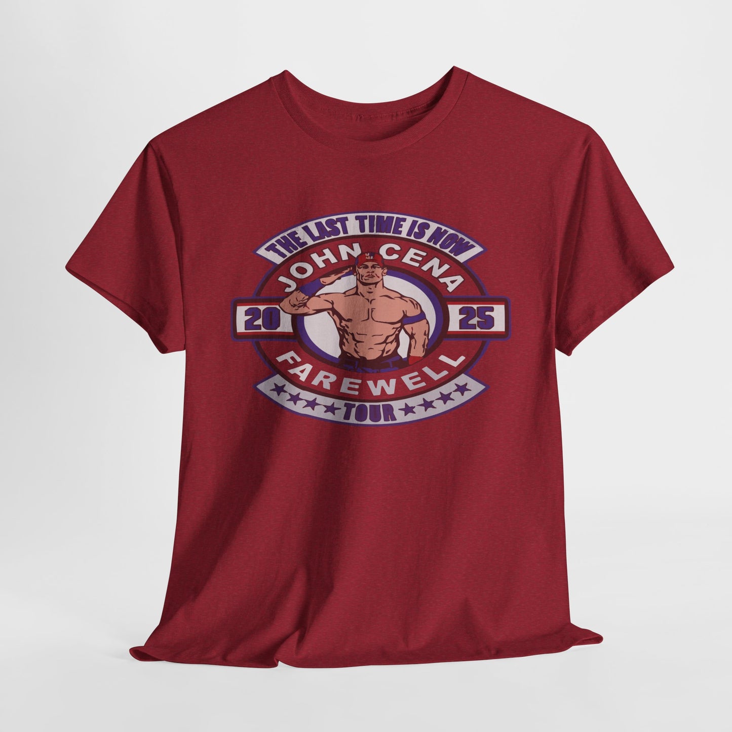 Wrestling Tribute Tee, John Cena Farewell Shirt, Unisex Graphic Tee, Fan Merchandise, Gift for Sports Lovers