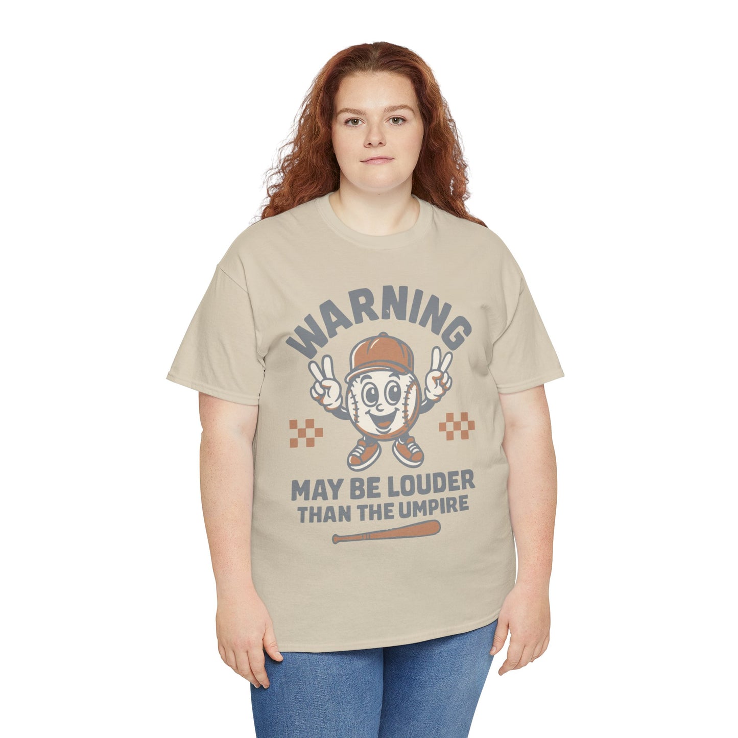 Warning T-Shirt, Fun Umpire Tee, Unique Sports Gift, Casual Wear, Perfect for Baseball Fans
