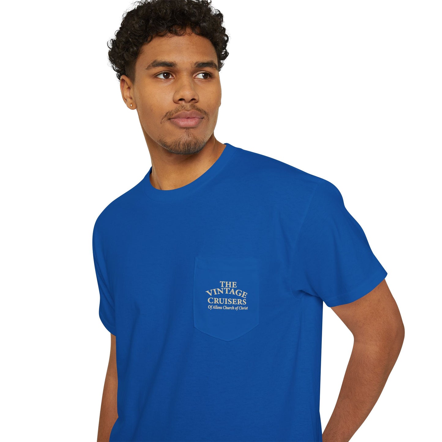 Retro Pocket Tee Allons Church of Christ Cruise 2025 Unisex T-Shirt