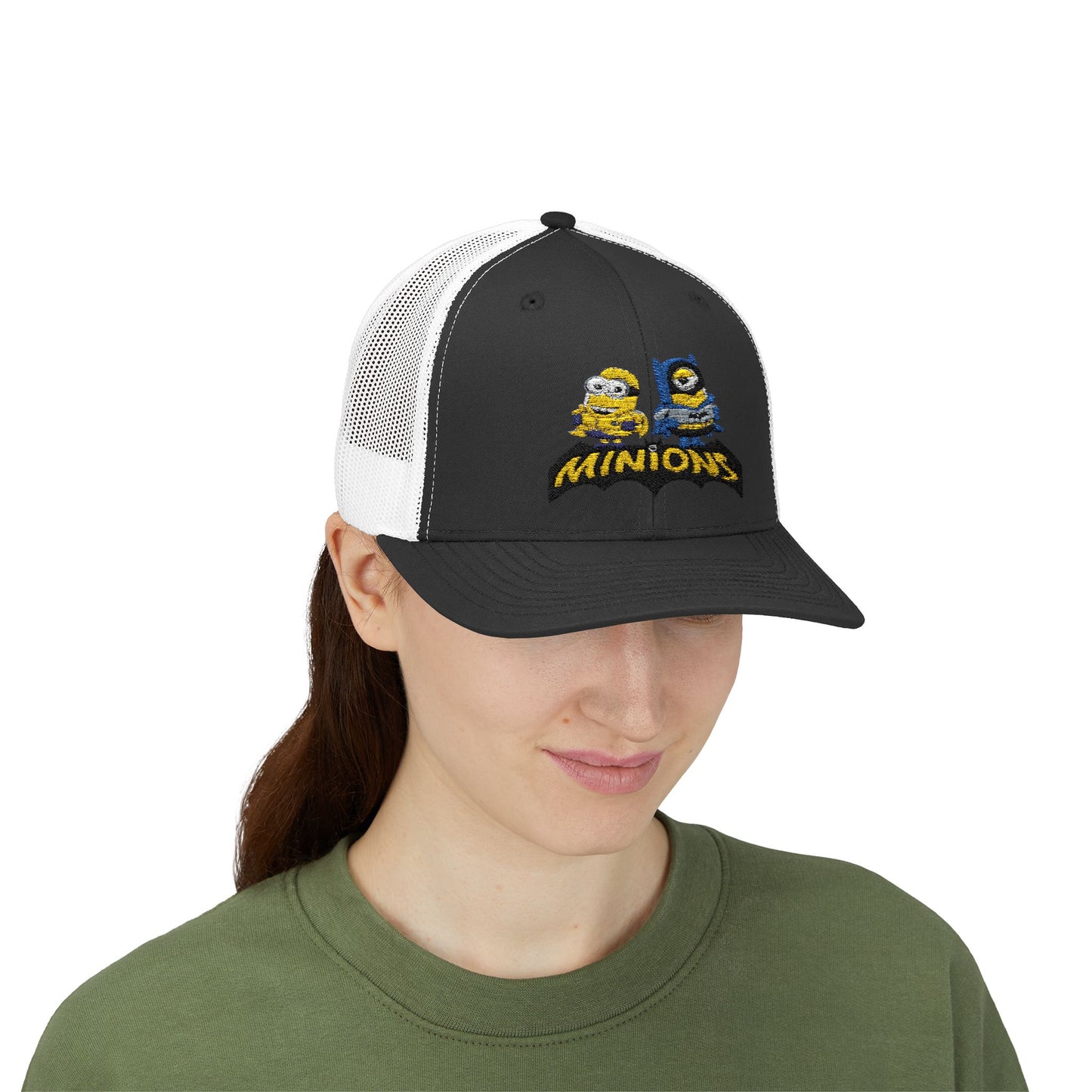 Minions Batman Parody Snapback Cap