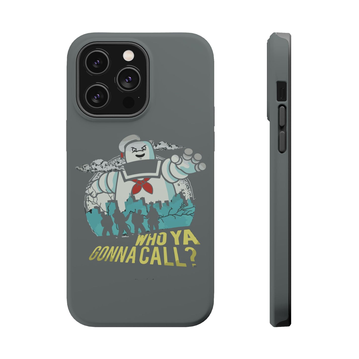 Ghostbuster-Inspired Tough Phone Case - Who Ya Gonna Call? - Perfect for Fans, Gift for Halloween, Geeky Accessories, Durable Protection