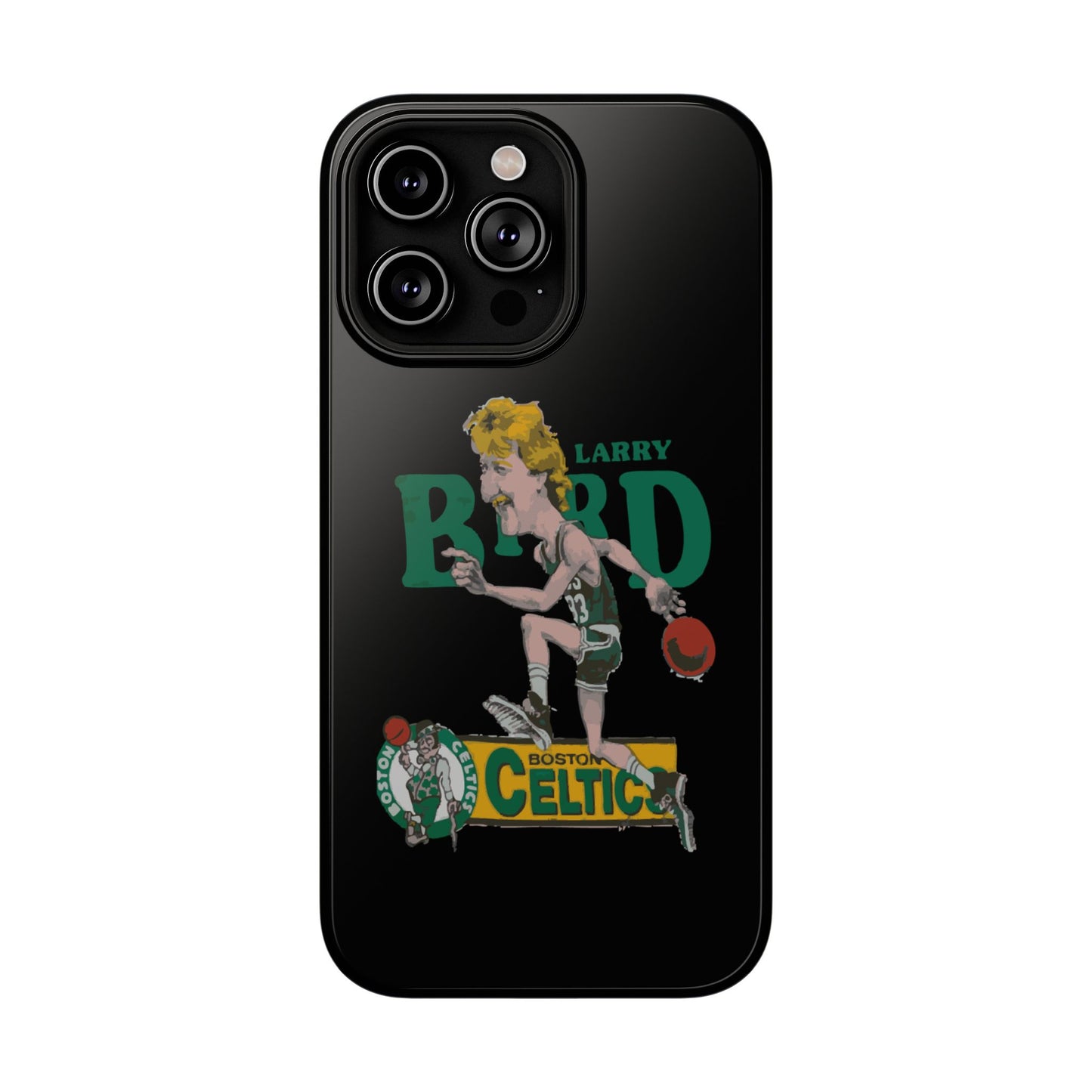Larry Bird Impact-Resistant Phone Case, Sports Fan Gift, Basketball Accessories, Celtics Merchandise, Unique Phone Cover