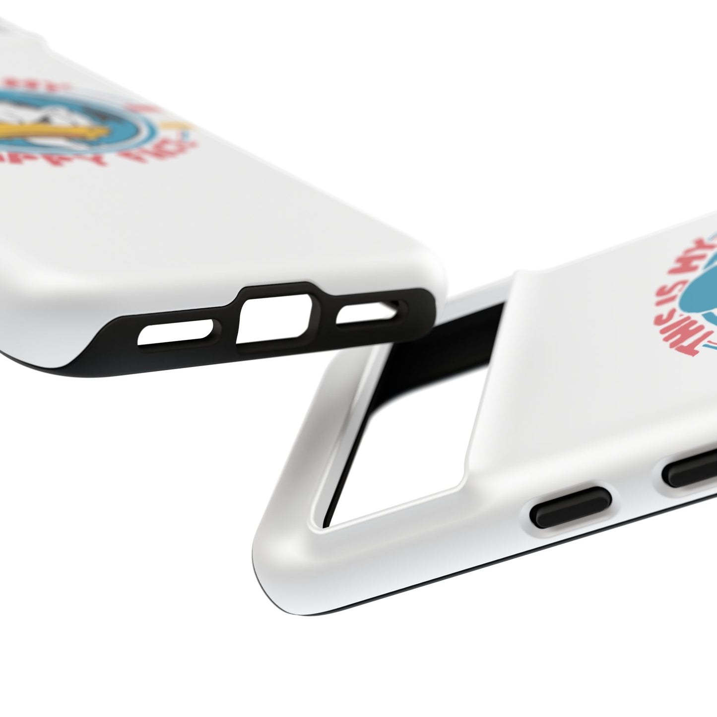 Tough Cases: This is My Happy Face Phone Case, Funny Phone Case, Donald Duck Case, Cute Phone Accessory, Gift for Disney Fans