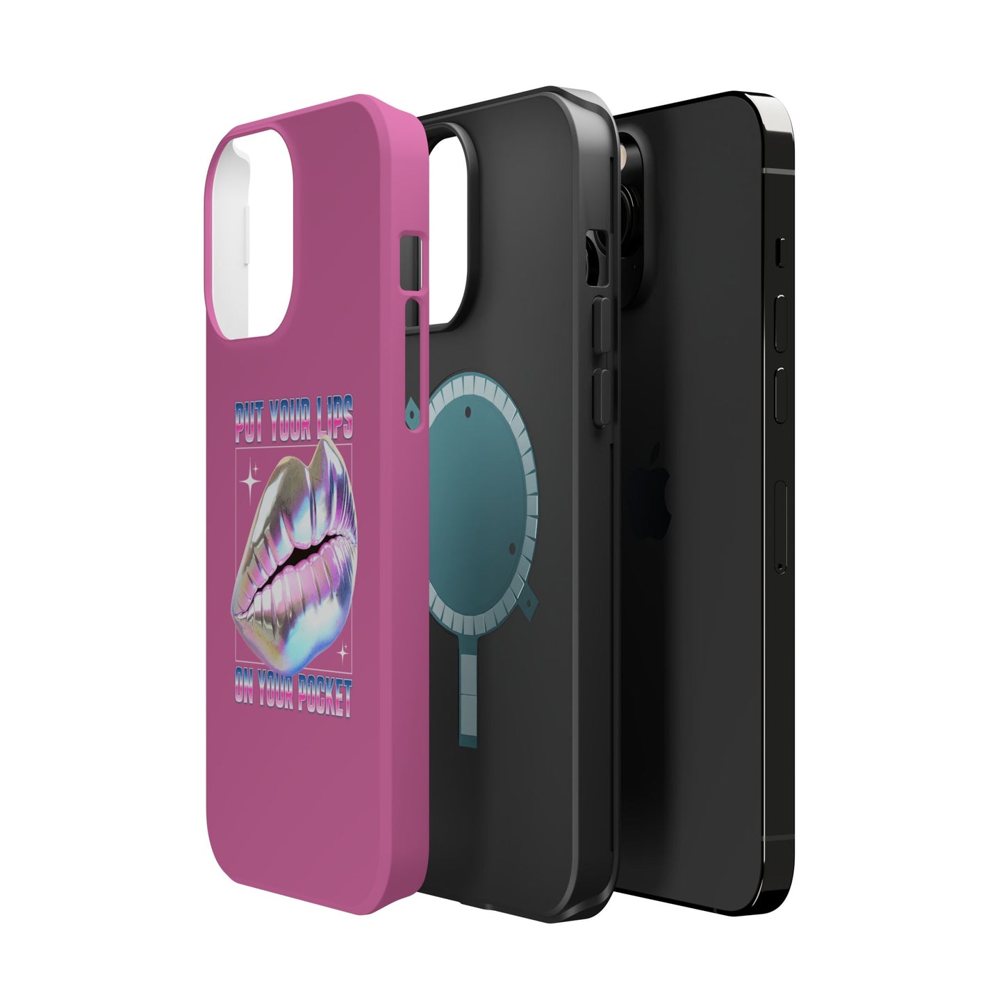 Stylish Magnetic Tough Phone Cases, Trendy Phone Accessories, Unique Gift Idea, Fun Expression Cases, Customizable Designs