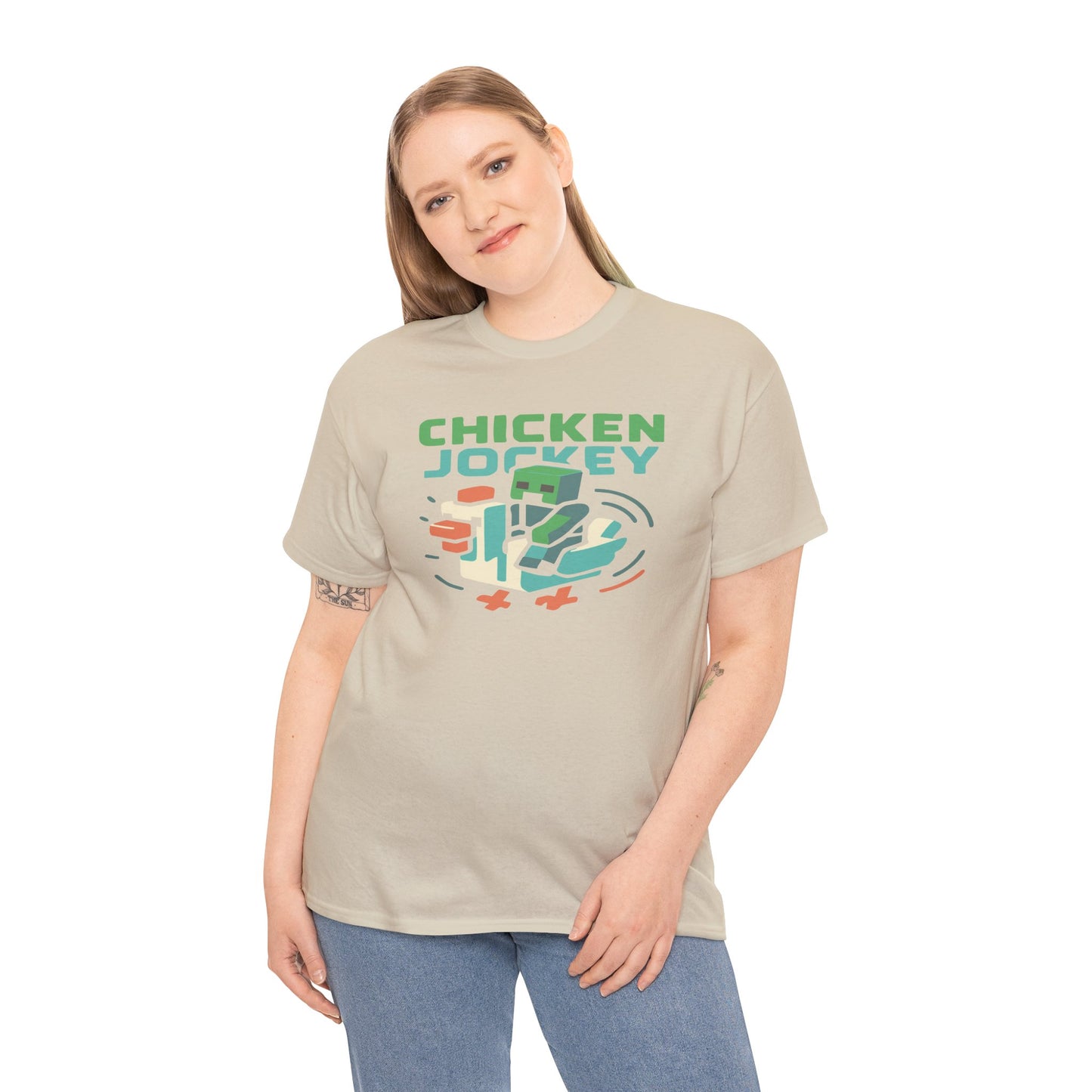 Chicken Jockey Minecraft T-shirt