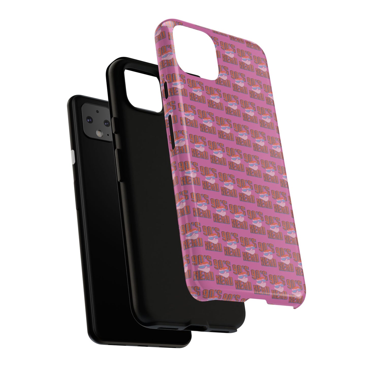 90s Vibe Phone Case, Retro Tough Cases, Gift for Nostalgia Lovers, Durable Phone Covers, 90s Themed Accessories
