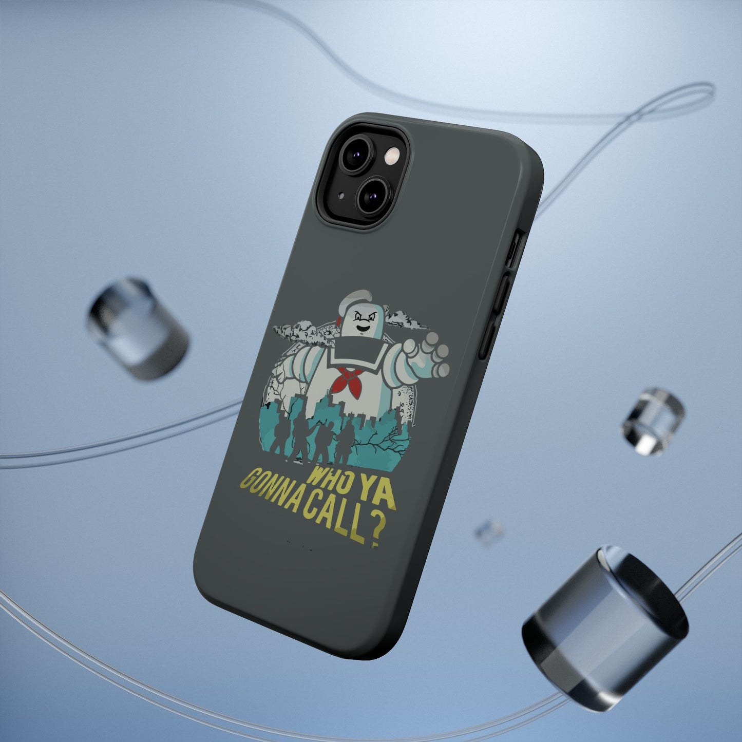 Ghostbuster-Inspired Tough Phone Case - Who Ya Gonna Call? - Perfect for Fans, Gift for Halloween, Geeky Accessories, Durable Protection