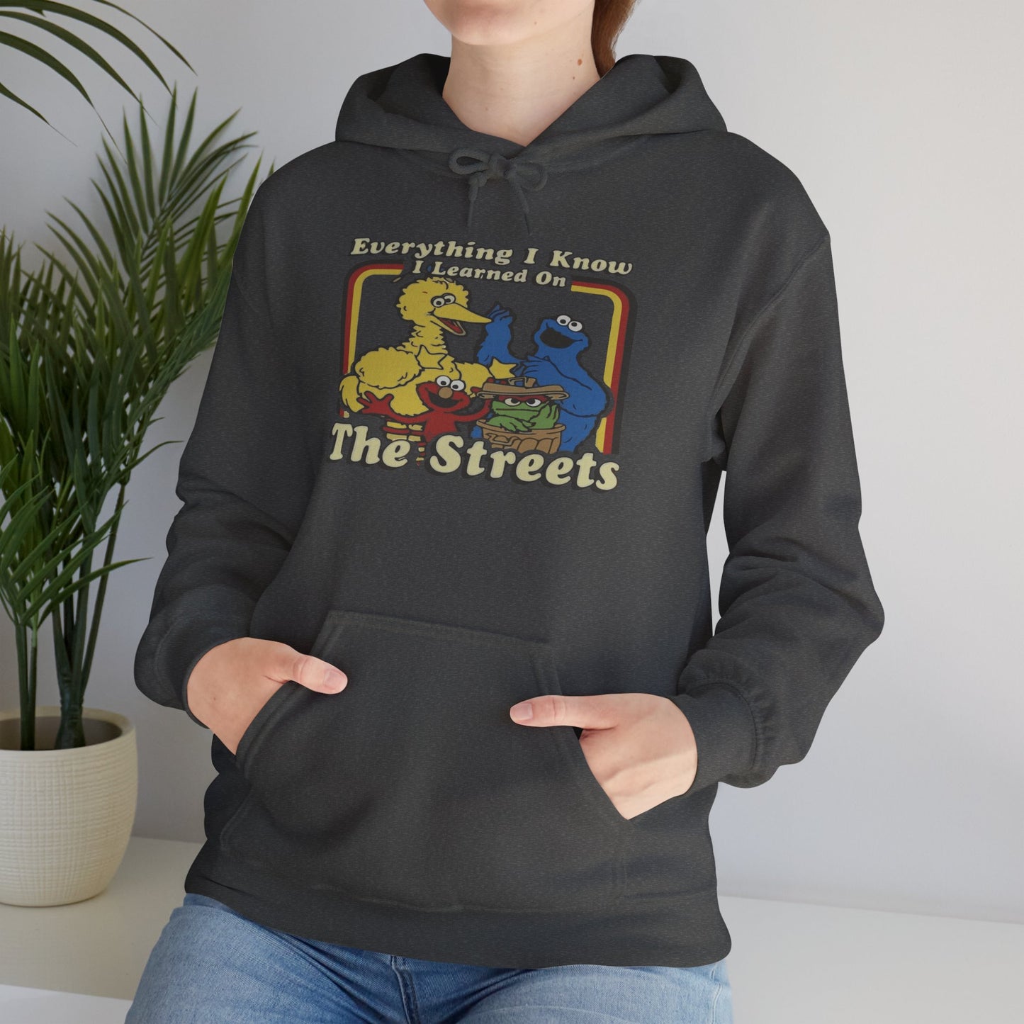 Vintage Street Art Hoodie - Cozy Unisex Sweatshirt for Creative Souls, Outdoor Relaxation, Casual Hangouts