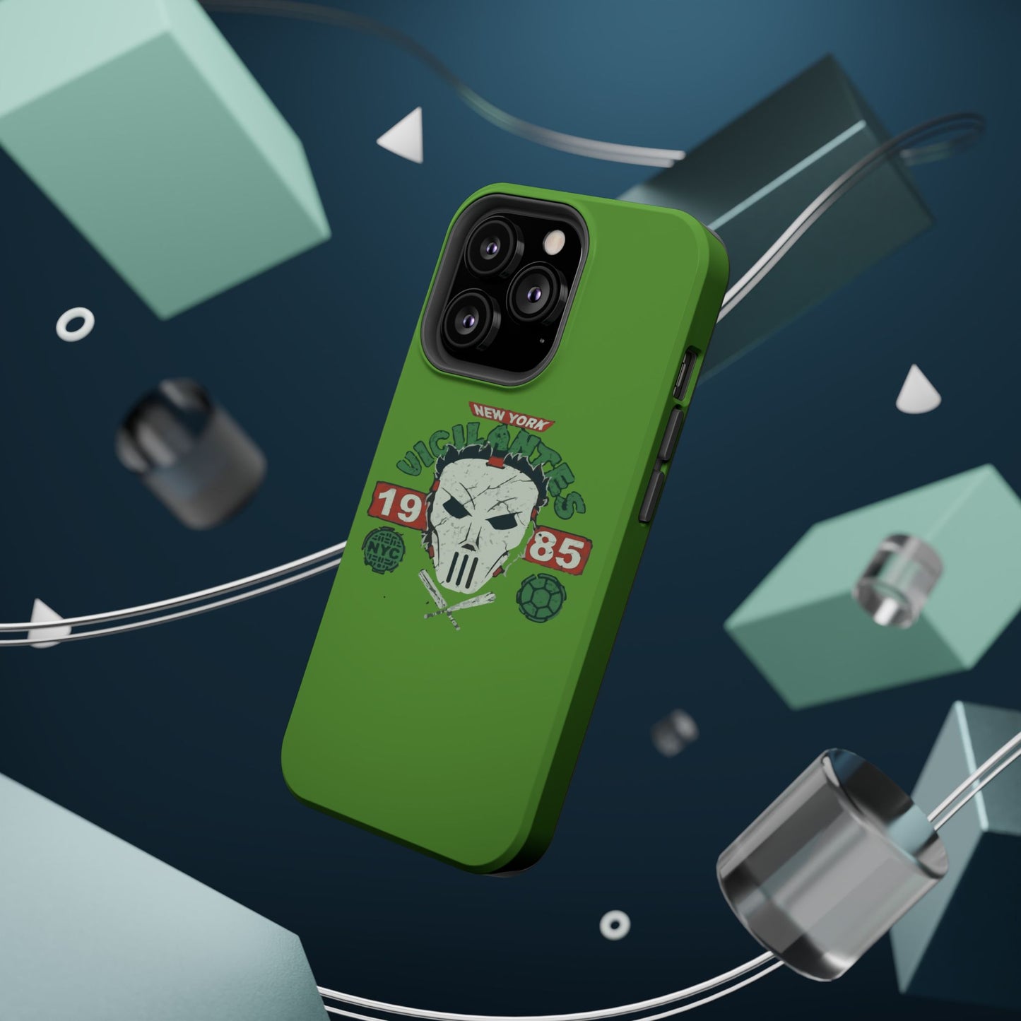 Urban Punk Phone Case, Tough Phone Cover, Skull Design Case, Gift for Him, Unique Mobile Accessory, NYC Style Case