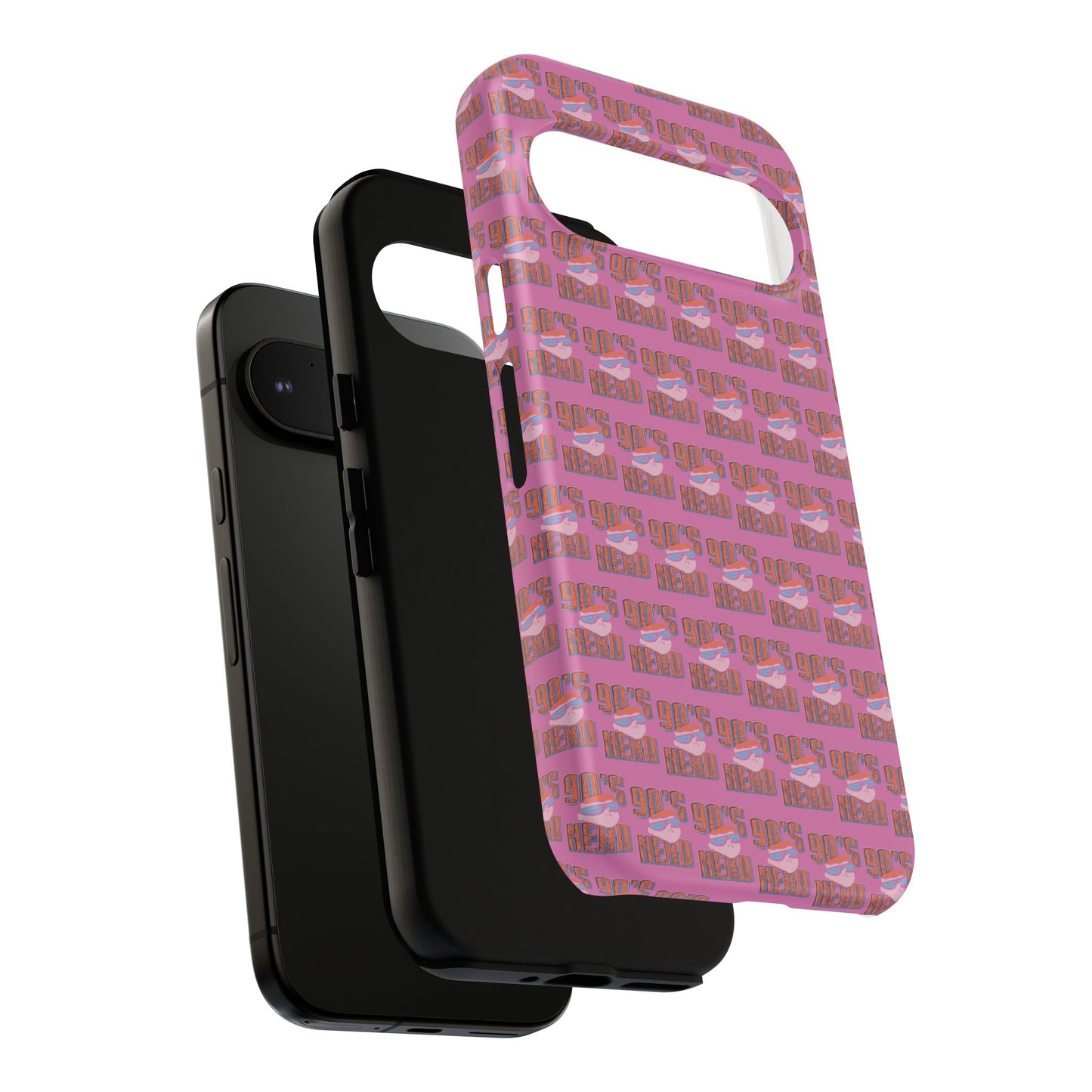90s Vibe Phone Case, Retro Tough Cases, Gift for Nostalgia Lovers, Durable Phone Covers, 90s Themed Accessories