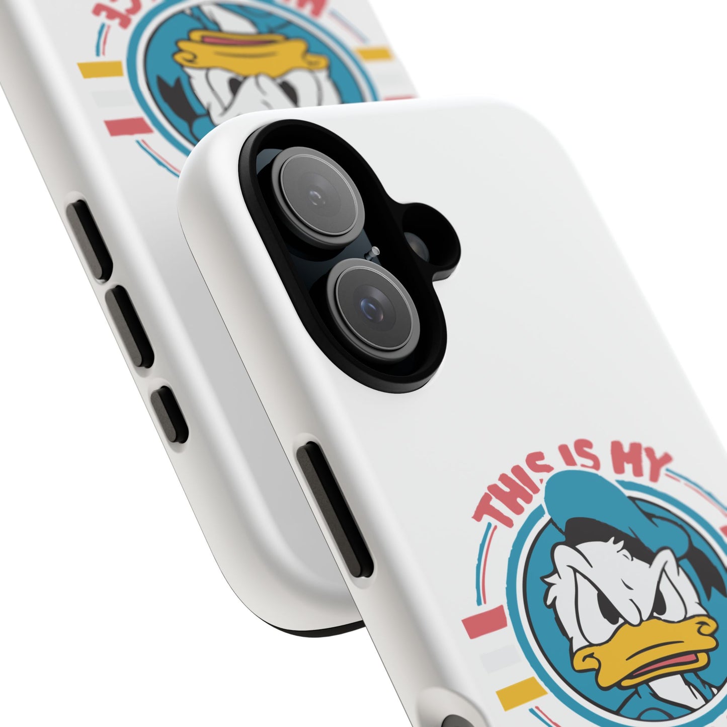 Tough Cases: This is My Happy Face Phone Case, Funny Phone Case, Donald Duck Case, Cute Phone Accessory, Gift for Disney Fans