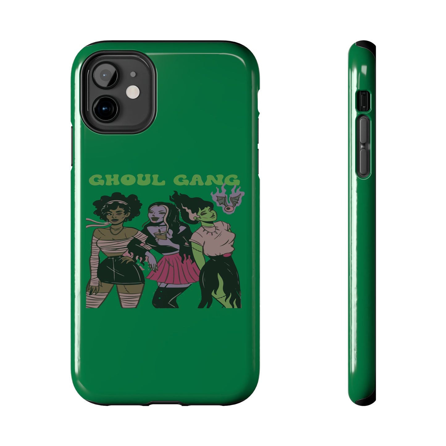 Ghoul Gang Tough Phone Case, Phone Accessory, Halloween Gift, Spooky Aesthetic, Durable Protection, Trendy Design