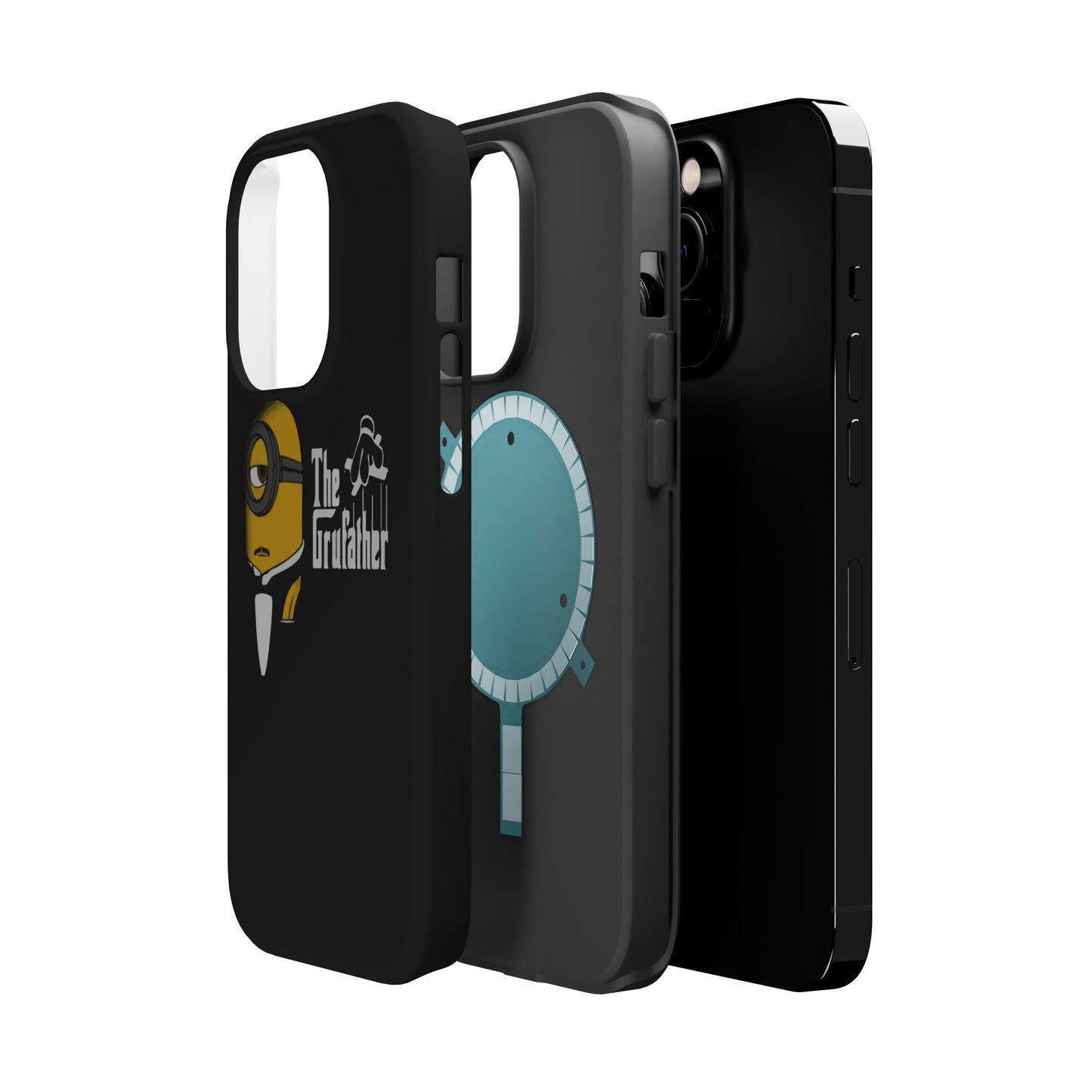 Magnetic Tough Cases: The Gruffather Phone Cover, Gift for Minions Fans, Unique Cell Phone Case, Durable Protective Case, Fun Cartoon Design