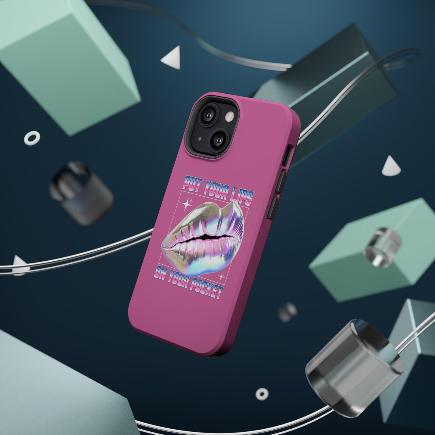 Stylish Magnetic Tough Phone Cases, Trendy Phone Accessories, Unique Gift Idea, Fun Expression Cases, Customizable Designs