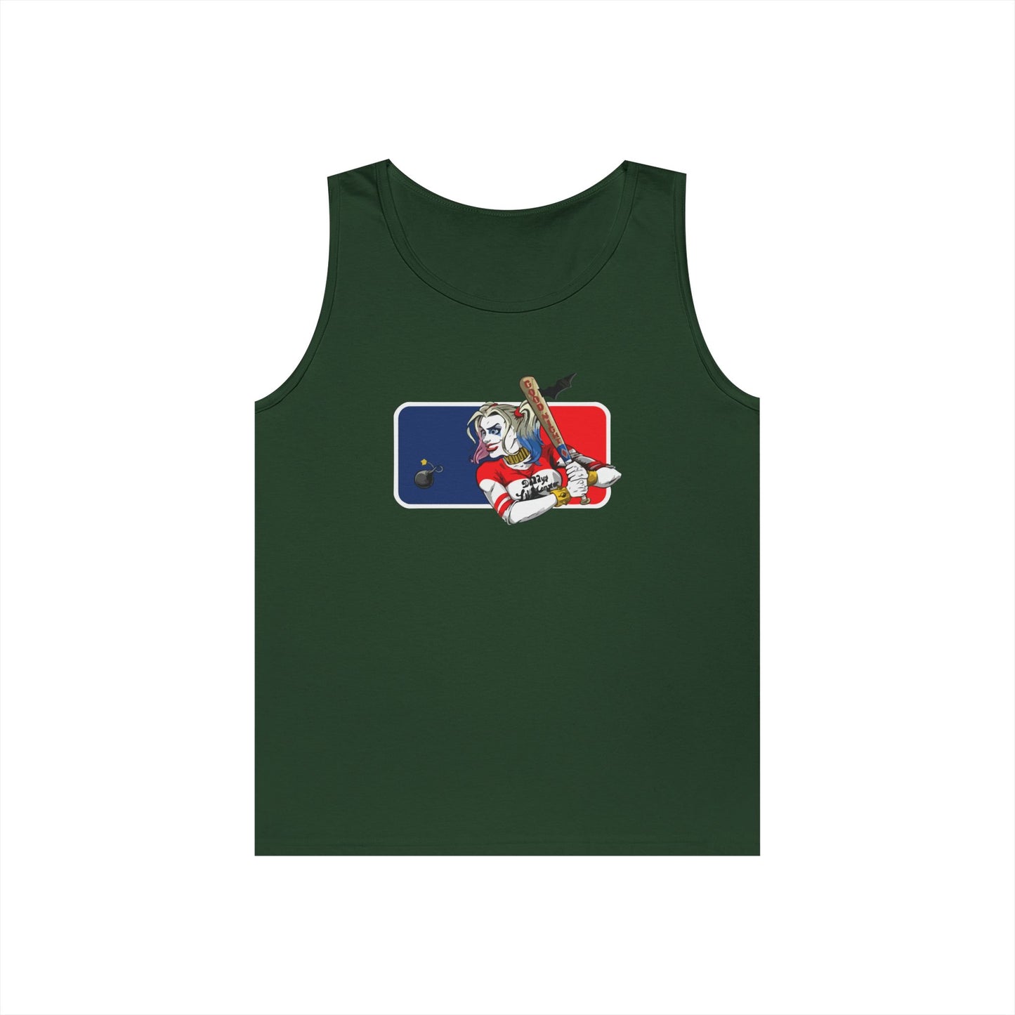 Harley Quinn Unisex Tank Top - DC MLB Summer Wear