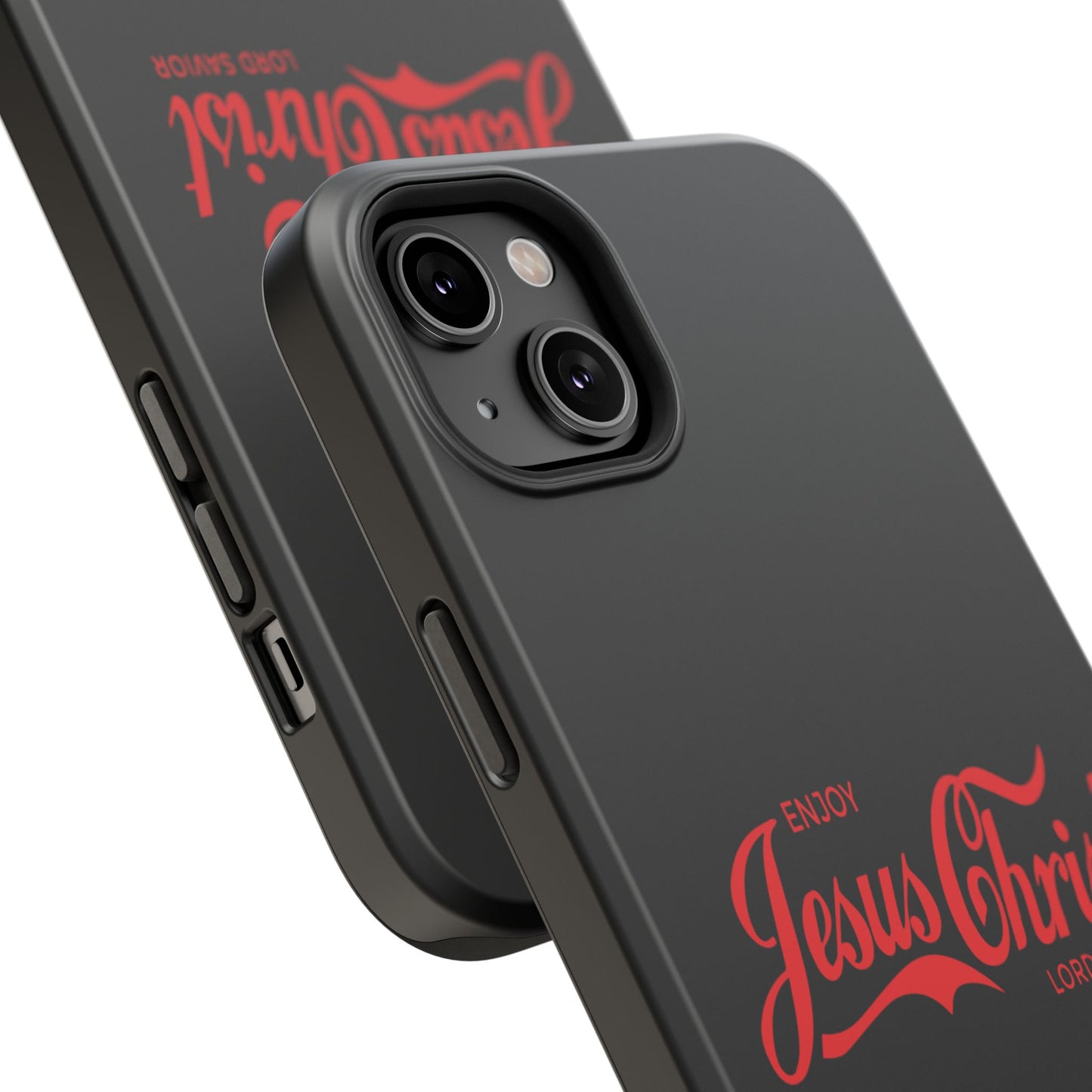 Impact-Resistant Phone Case: Enjoy Jesus Christ Lord Savior, Christian Gift, Durable Protection, Faith-Based Accessory, Holiday Gift