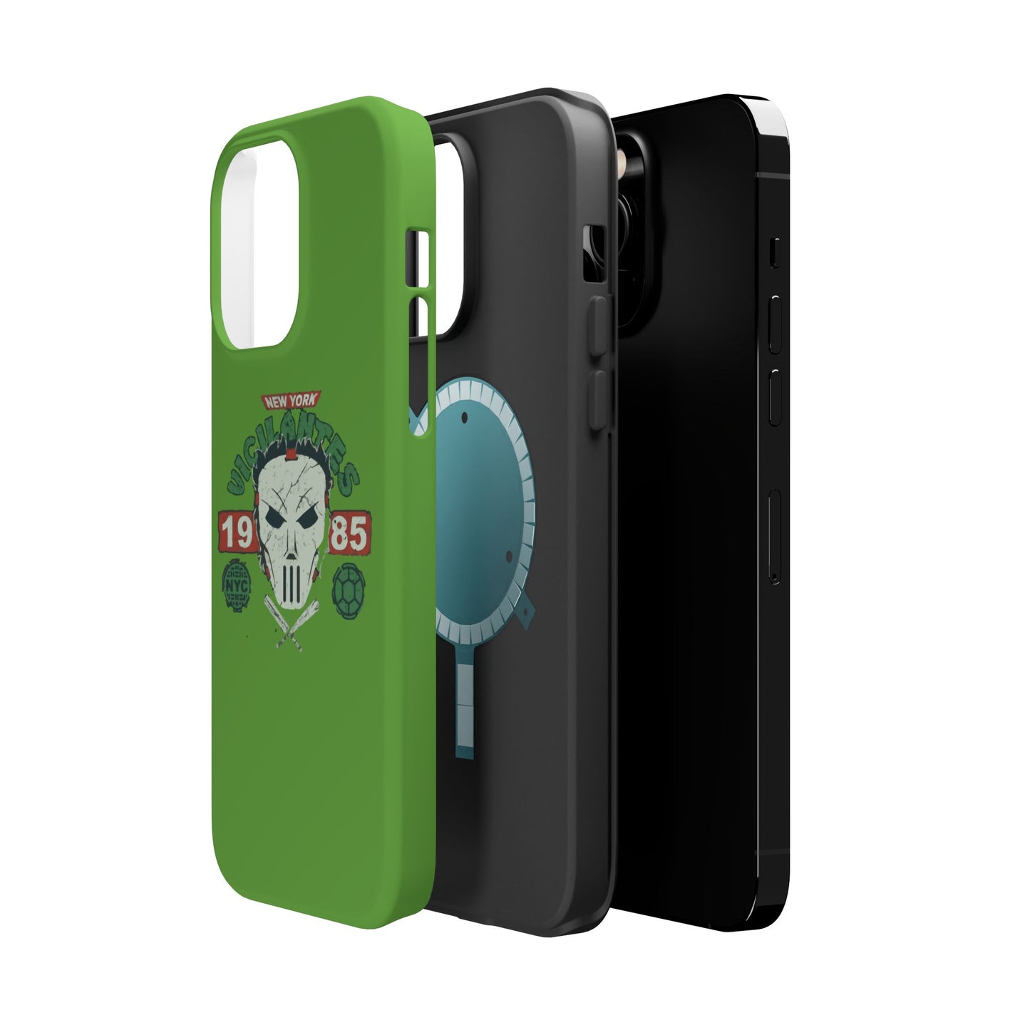 Urban Punk Phone Case, Tough Phone Cover, Skull Design Case, Gift for Him, Unique Mobile Accessory, NYC Style Case
