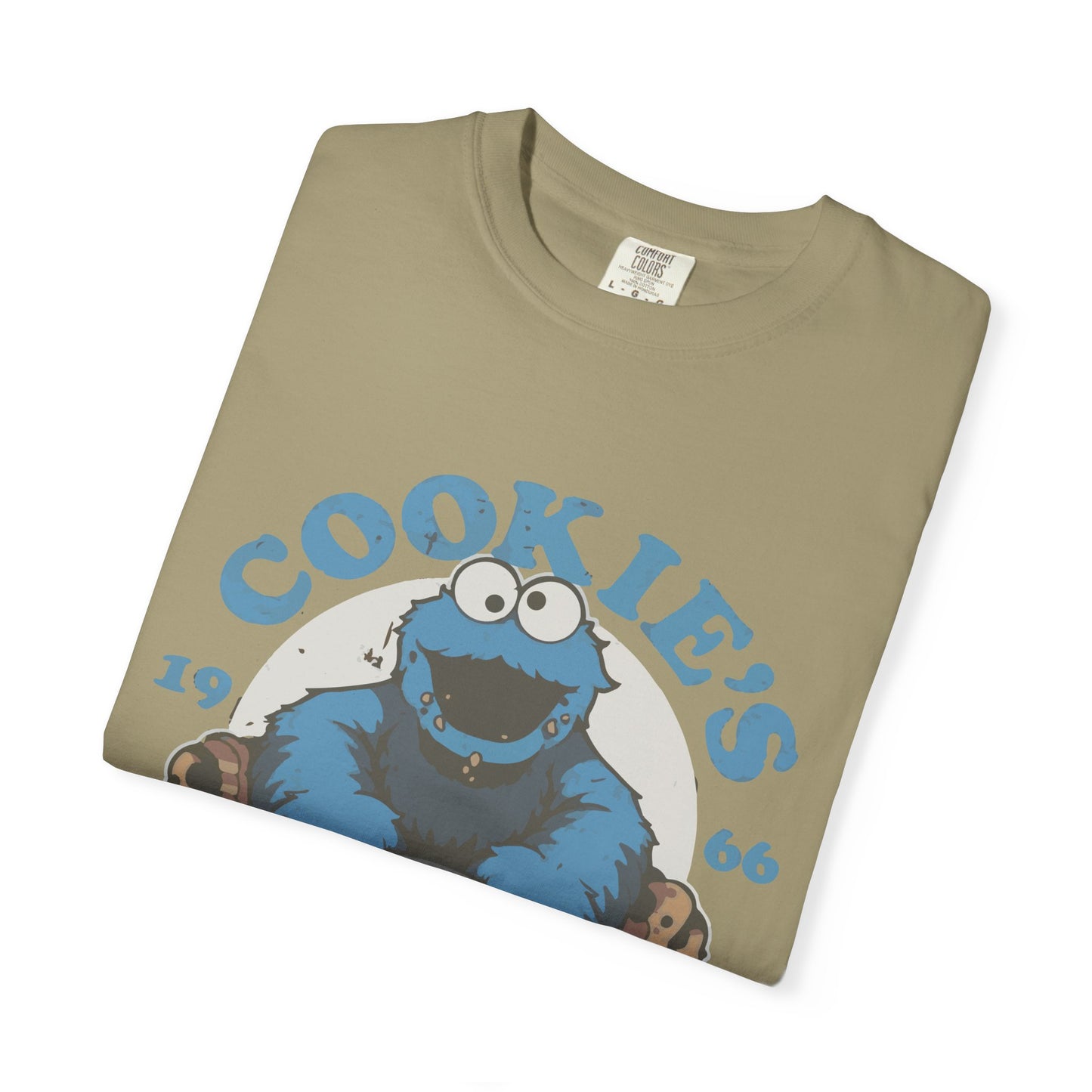 Cookie Monster Inspired Unisex T-Shirt, Fun Gift for Gamers, Casual Wear, Birthday Gift, Kitchen & Gym Motivation