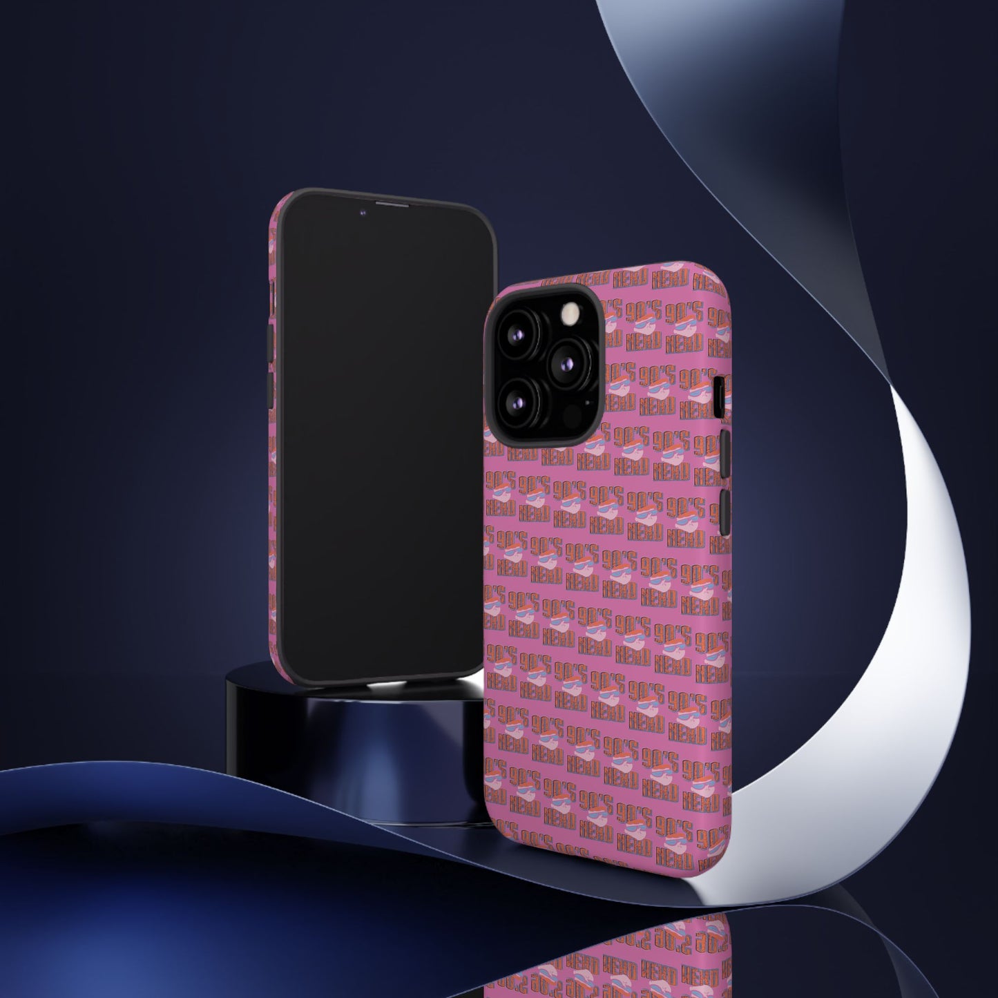 90s Vibe Phone Case, Retro Tough Cases, Gift for Nostalgia Lovers, Durable Phone Covers, 90s Themed Accessories