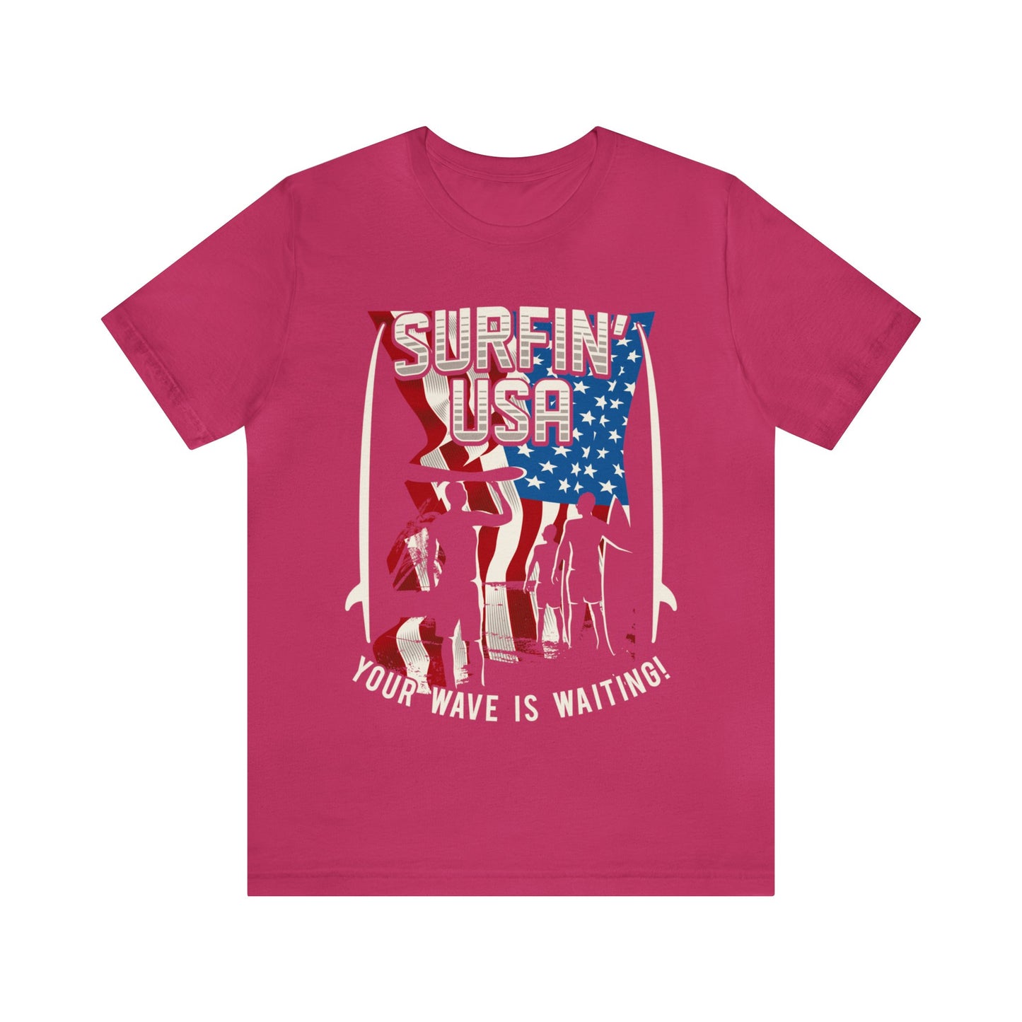 Surtfin' USA Jersey Short Sleeve Tee