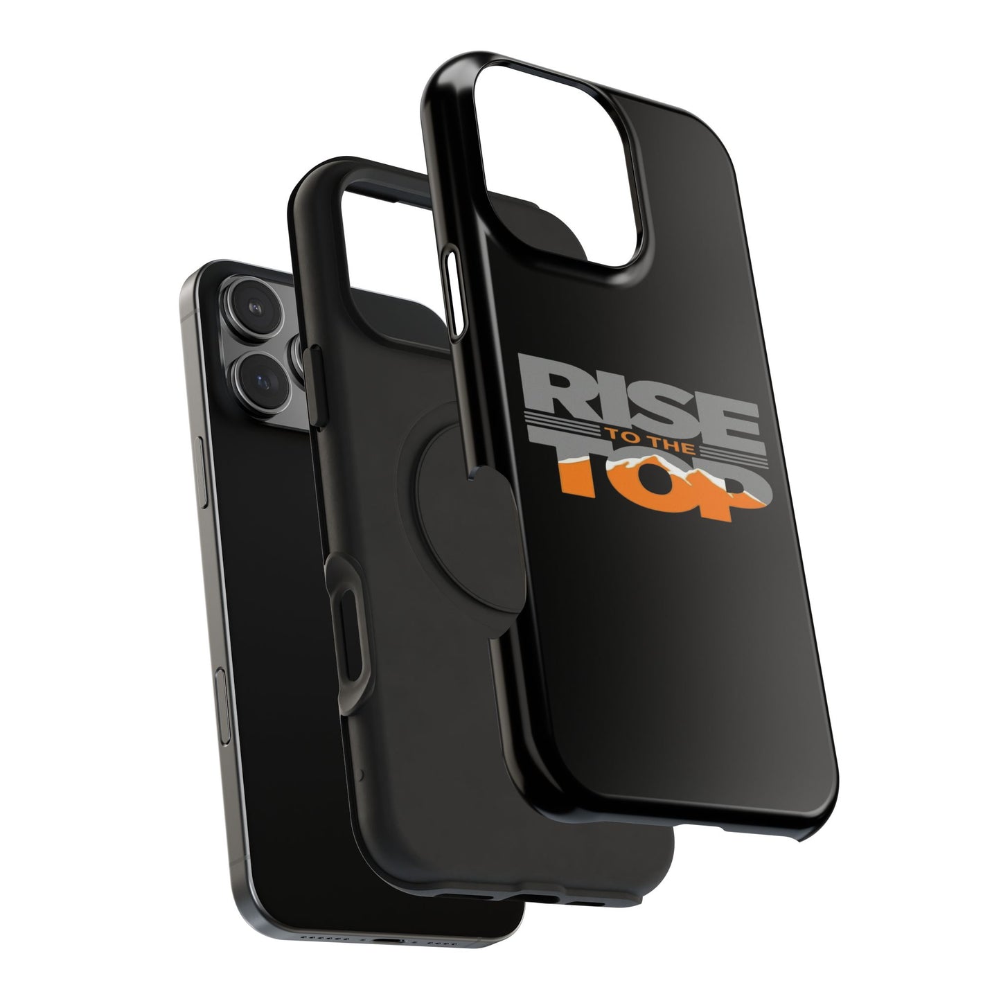 Impact-Resistant Phone Case - Rise to the Top, Durable Phone Cover, Gift for Motivational Quotes Lovers, Trendy Tech Accessories