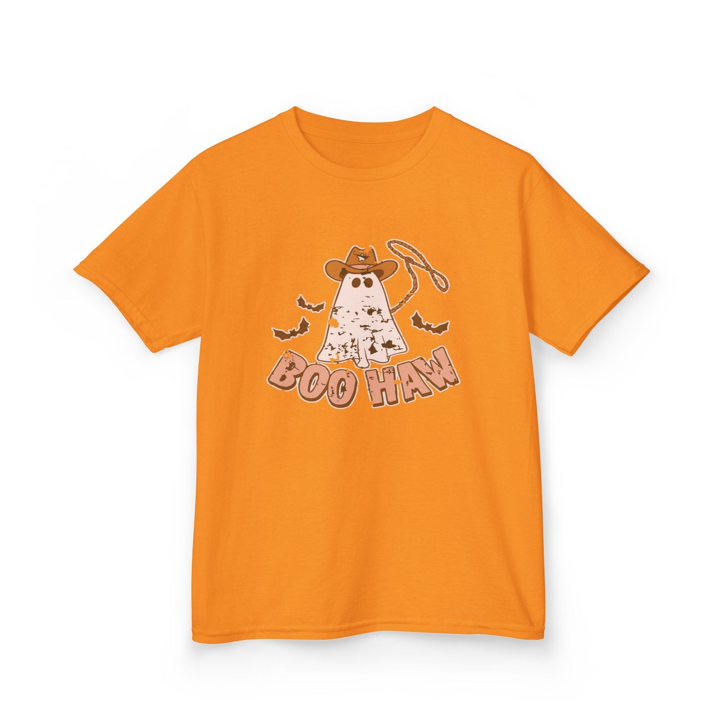 Boo Haunt Kids Tee, Halloween Shirt, Ghost Costume T-Shirt, Fun Kids Apparel, Spooky Party Outfit
