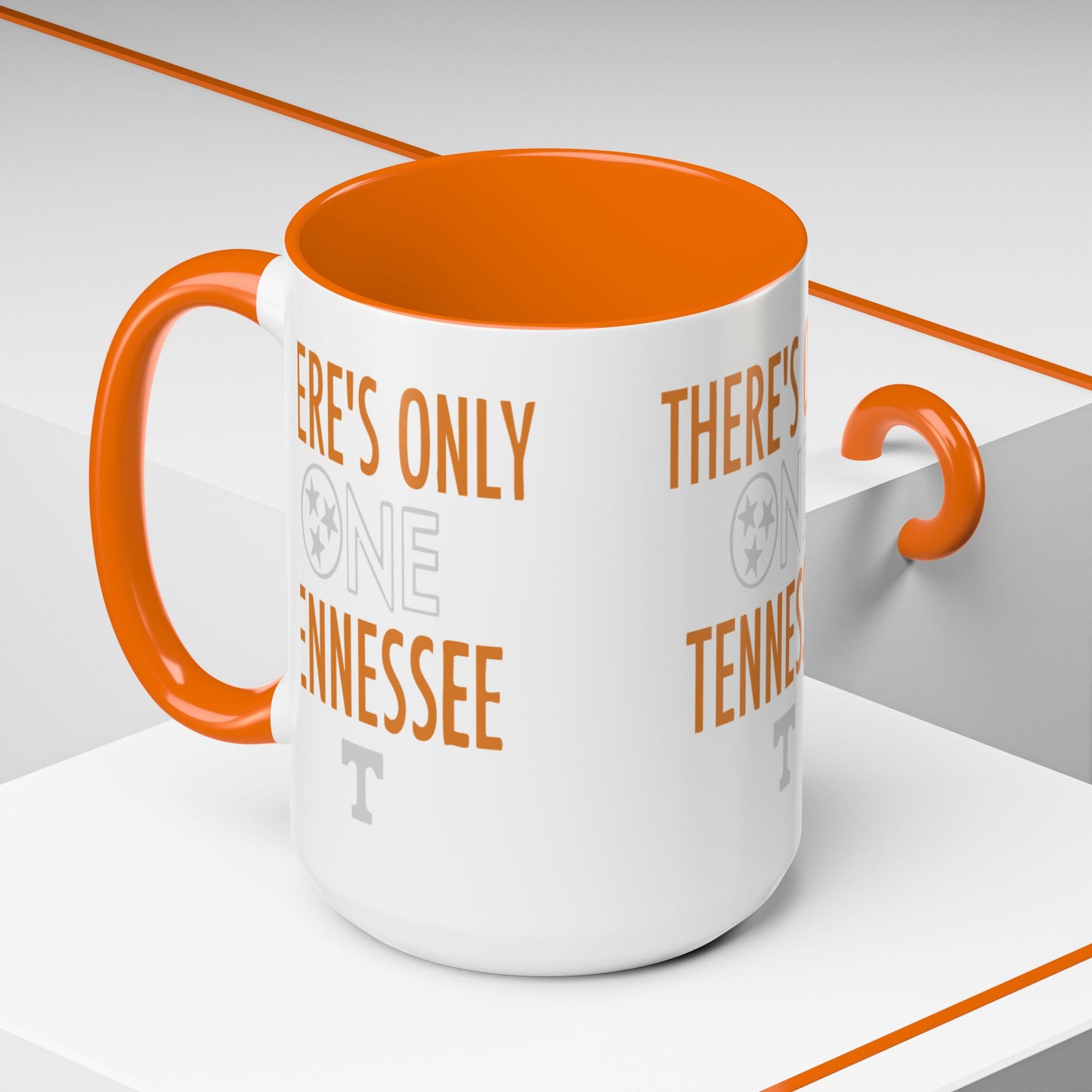 Tennessee Accent Coffee Mug - Perfect for Fans, Gift for Graduates, Home Office Essential, Sports Celebration, Personalized Tea Cup