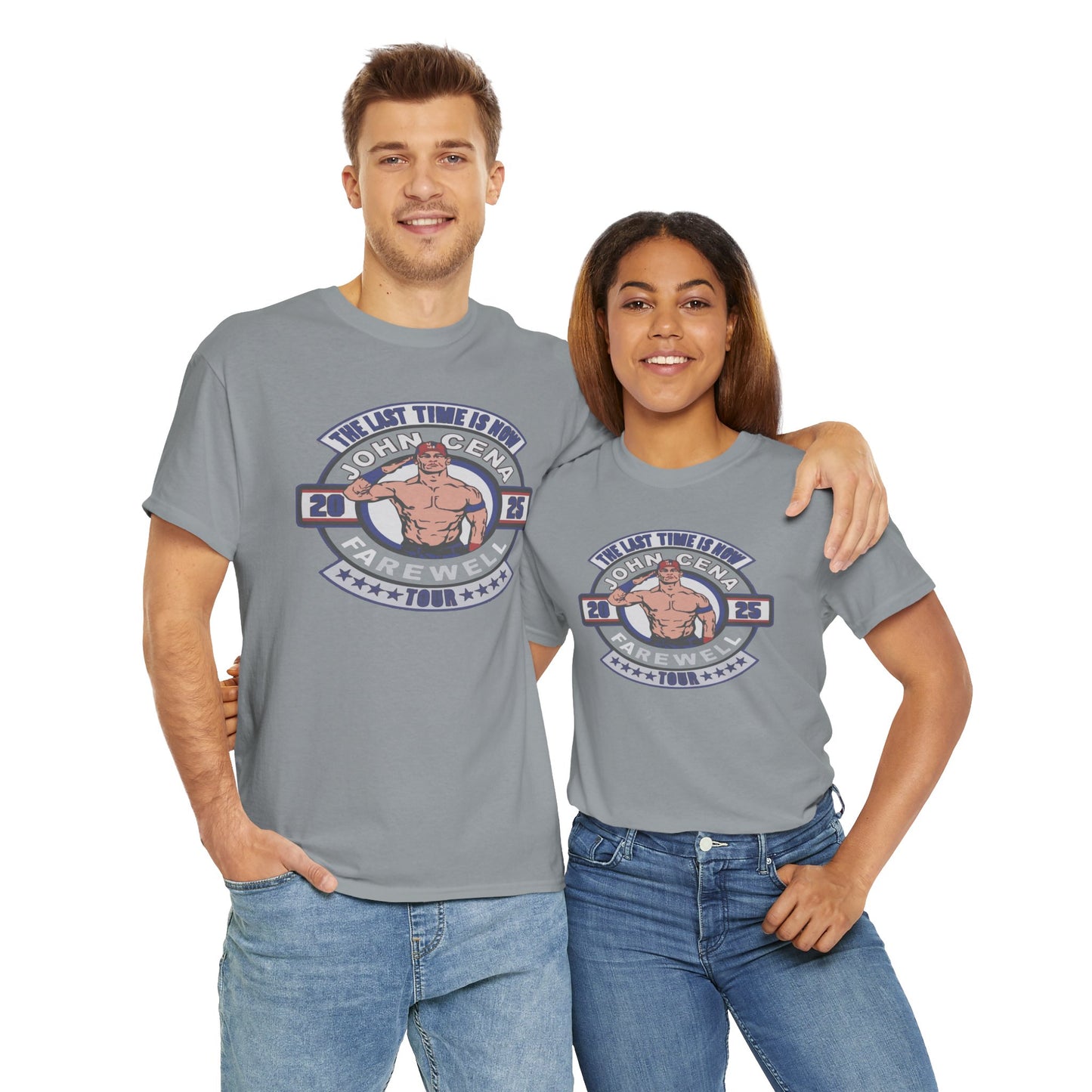 Wrestling Tribute Tee, John Cena Farewell Shirt, Unisex Graphic Tee, Fan Merchandise, Gift for Sports Lovers