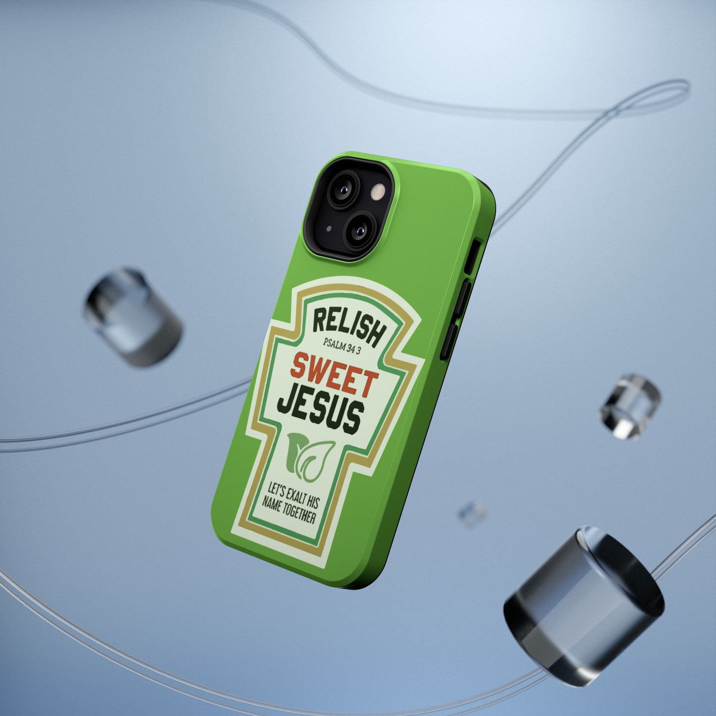 Relish Sweet Jesus Phone Case, Christian Gift, Impact-Resistant Case, Religious Phone Accessory, Faith-Based Present, Celebration Case