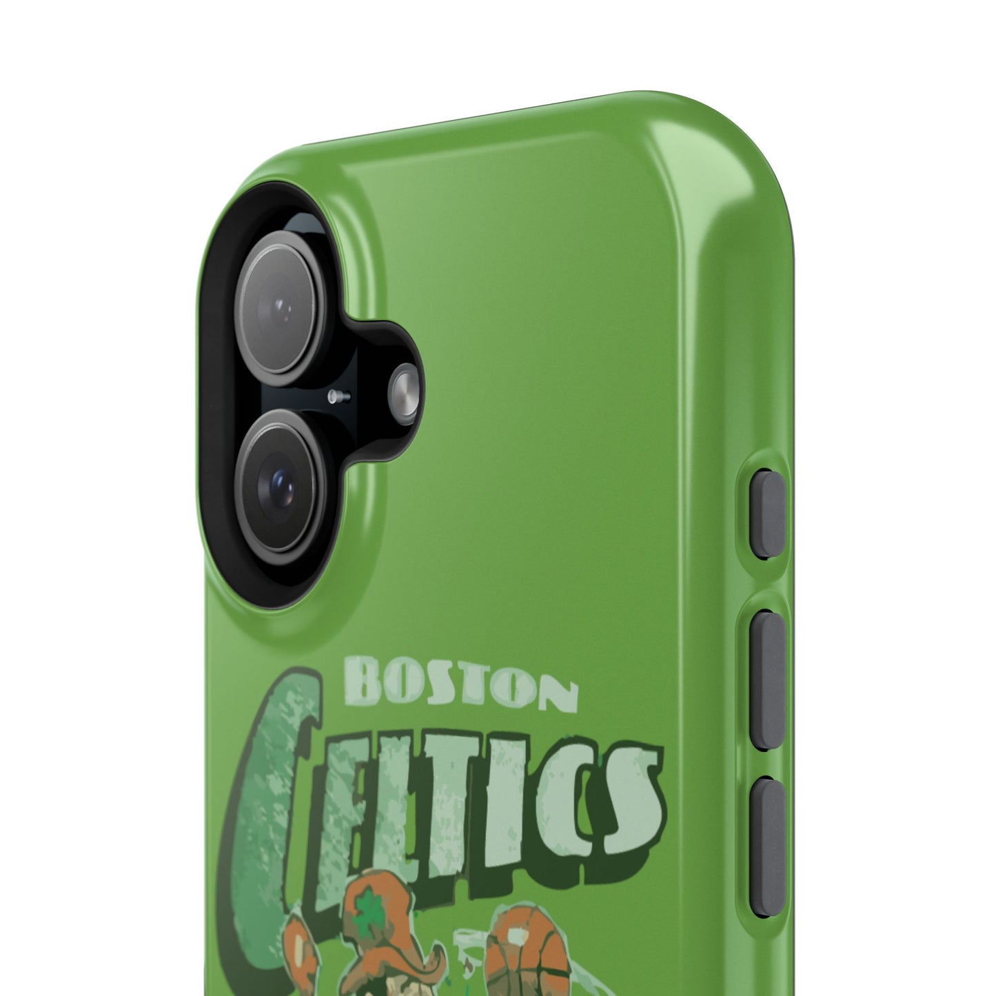 Boston Celtics Impact-Resistant Phone Case, Basketball Phone Cover, Sports Fan Gift, Sturdy Phone Case, NBA Merchandise, Team Spirit Decor