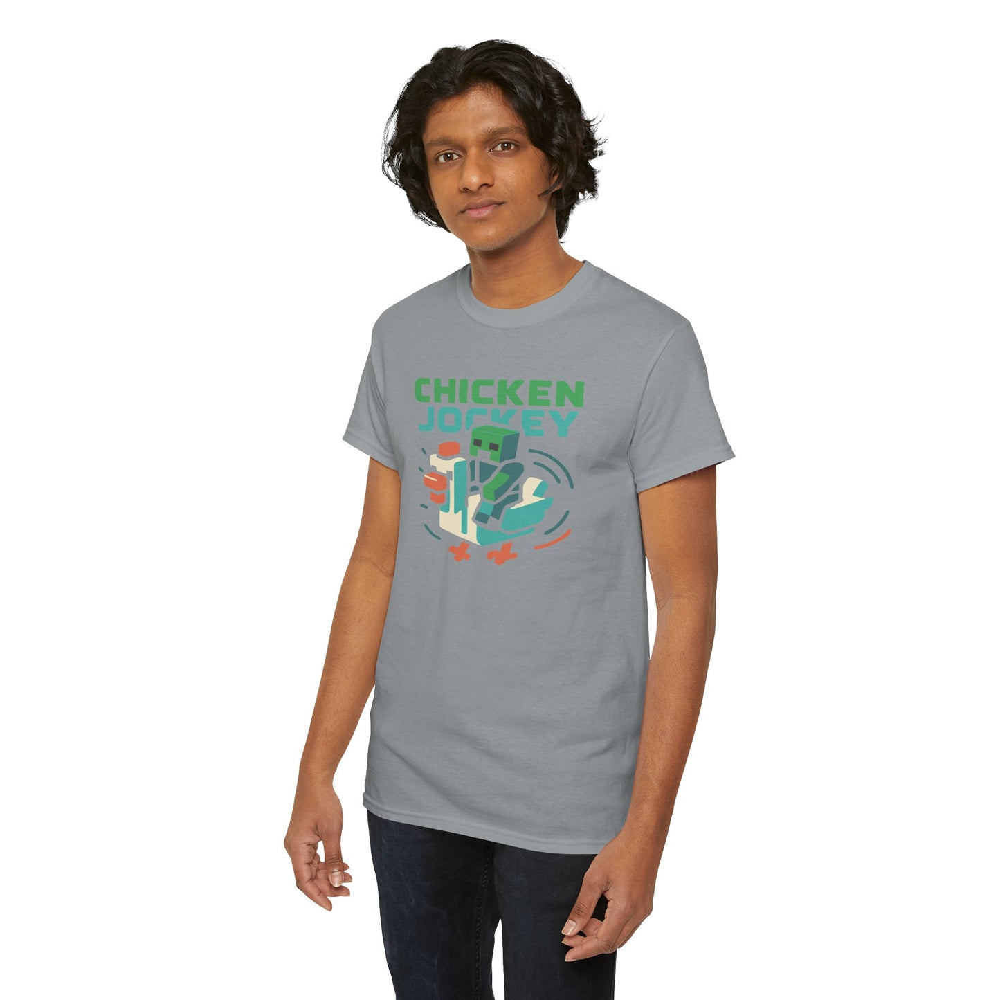 Chicken Jockey Minecraft T-shirt