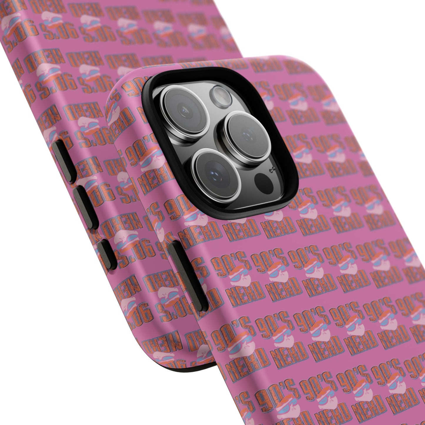 90s Vibe Phone Case, Retro Tough Cases, Gift for Nostalgia Lovers, Durable Phone Covers, 90s Themed Accessories