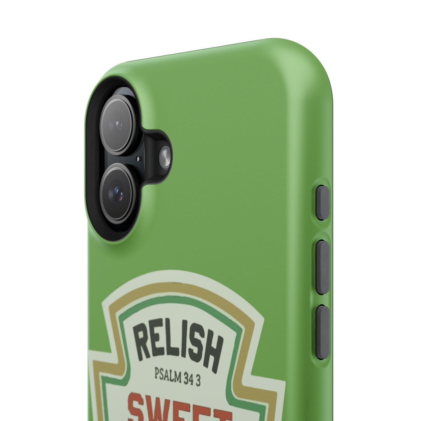 Relish Sweet Jesus Phone Case, Christian Gift, Impact-Resistant Case, Religious Phone Accessory, Faith-Based Present, Celebration Case