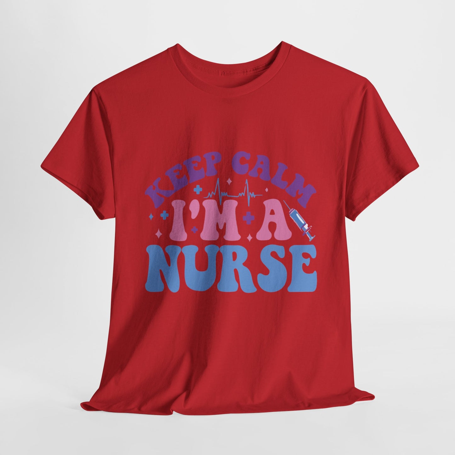 Nurse Appreciation Heavy Cotton Tee, Funny Nurse Gift, Medical Humor Shirt, Nurse Day Celebration Tee, Caregiver Outfit