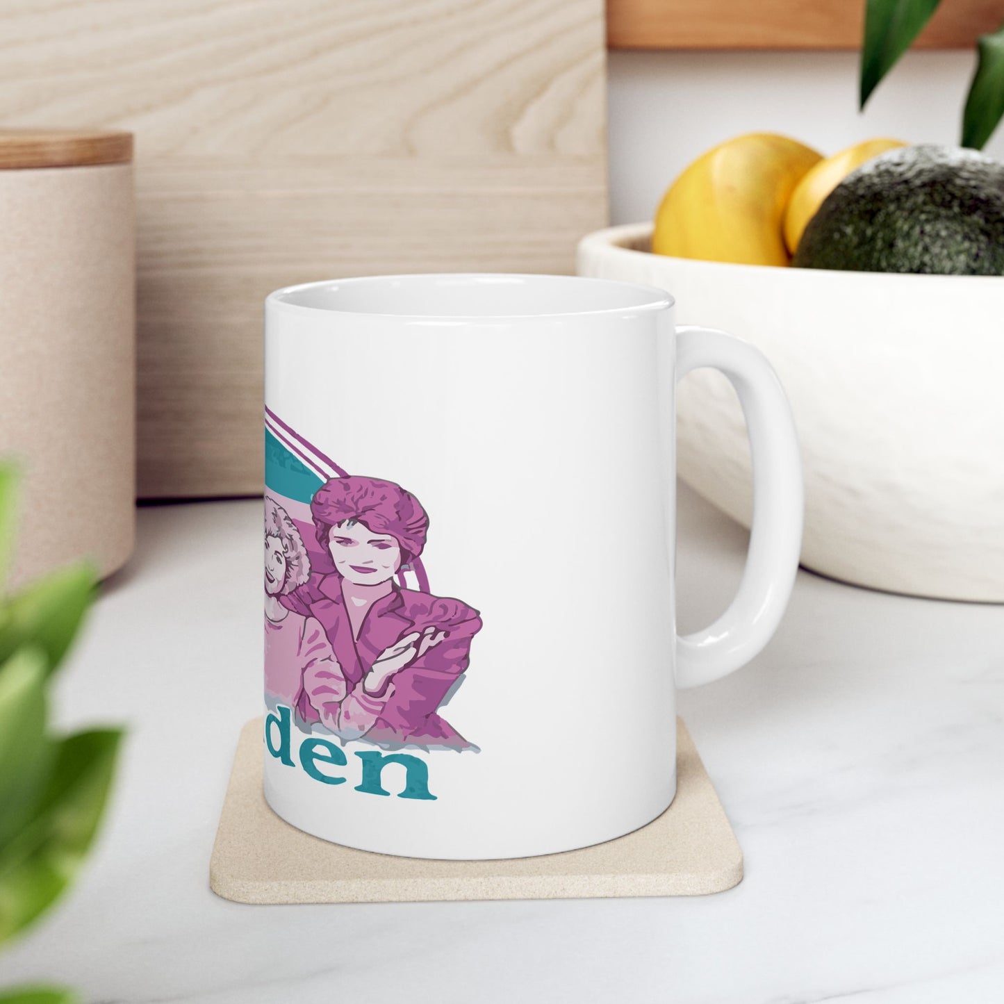 Stay Golden Ceramic Mug - Retro Coffee Cup for Fans of Classic TV Comedy