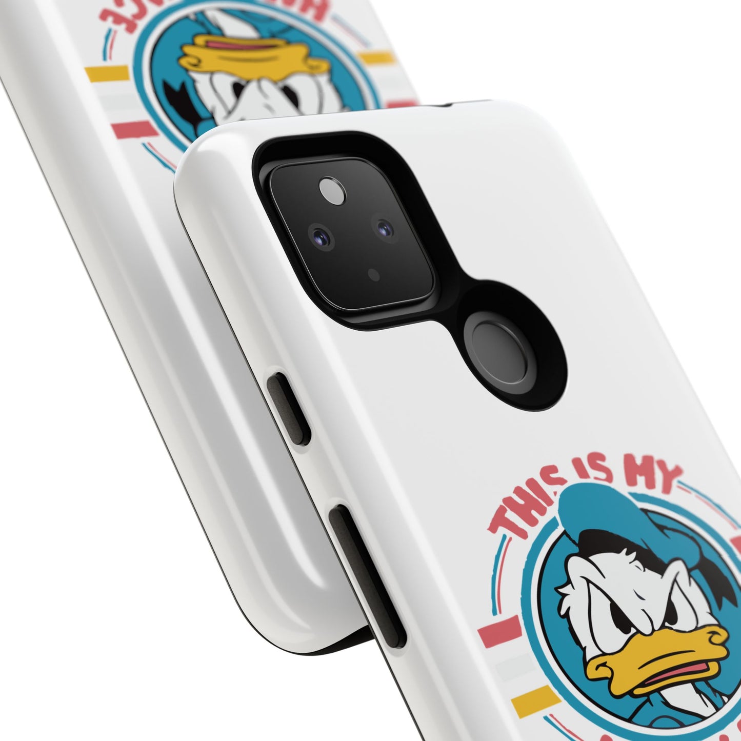 Tough Cases: This is My Happy Face Phone Case, Funny Phone Case, Donald Duck Case, Cute Phone Accessory, Gift for Disney Fans