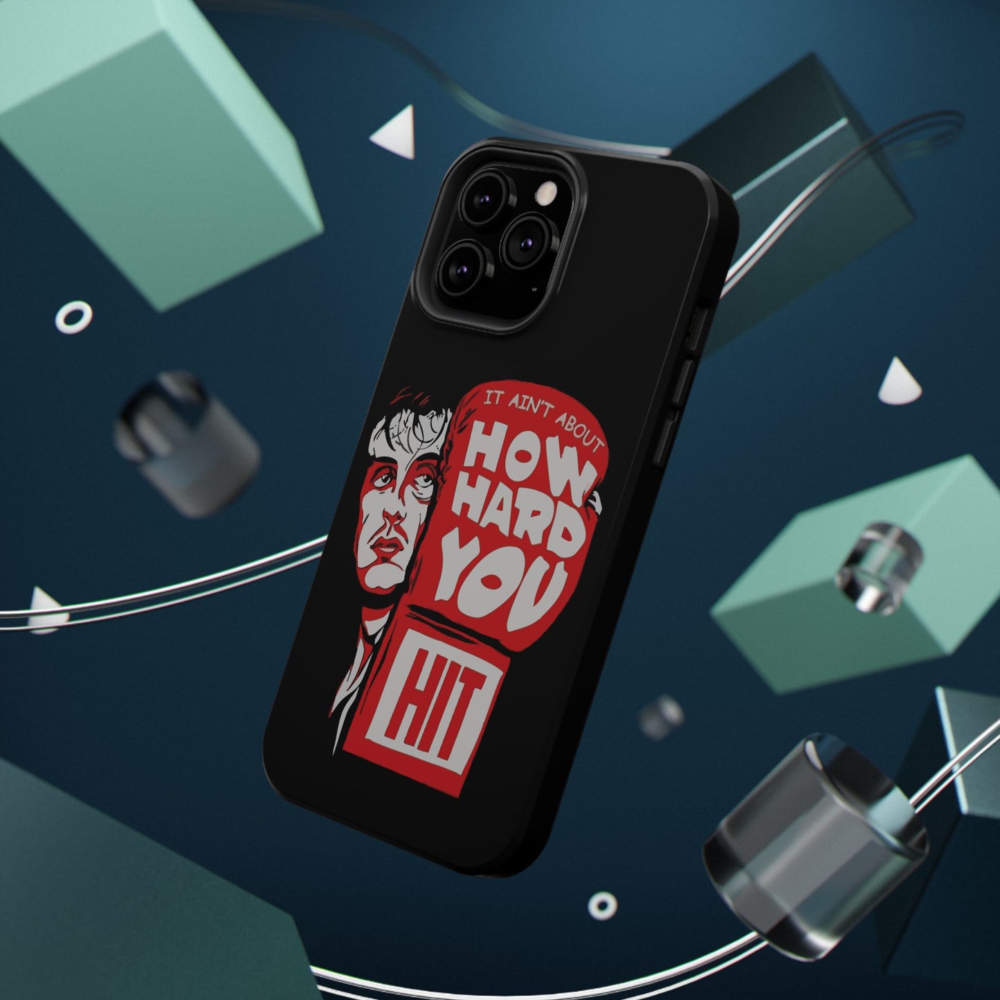 Impact-Resistant Phone Case, Rugged Smartphone Cover, Tough Phone Protection, Inspirational Gift, Motivational Tech Accessory