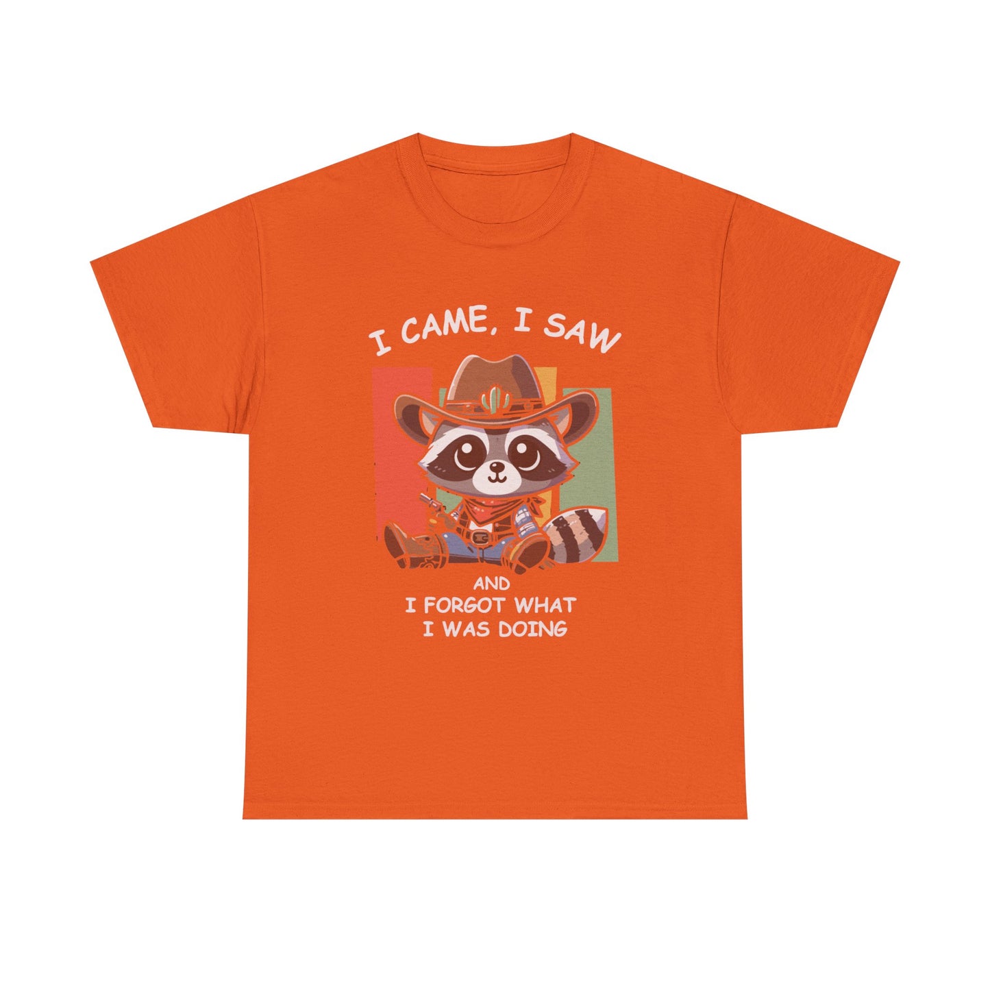 Fun Raccoon Graphic Tee, Cute Funny Animal T-Shirt, Unique Gift, Unisex Cotton Tee, Casual Wear, Birthday Gift, Humor Shirt