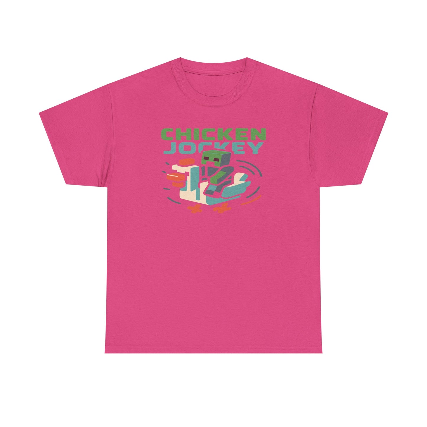 Chicken Jockey Minecraft T-shirt