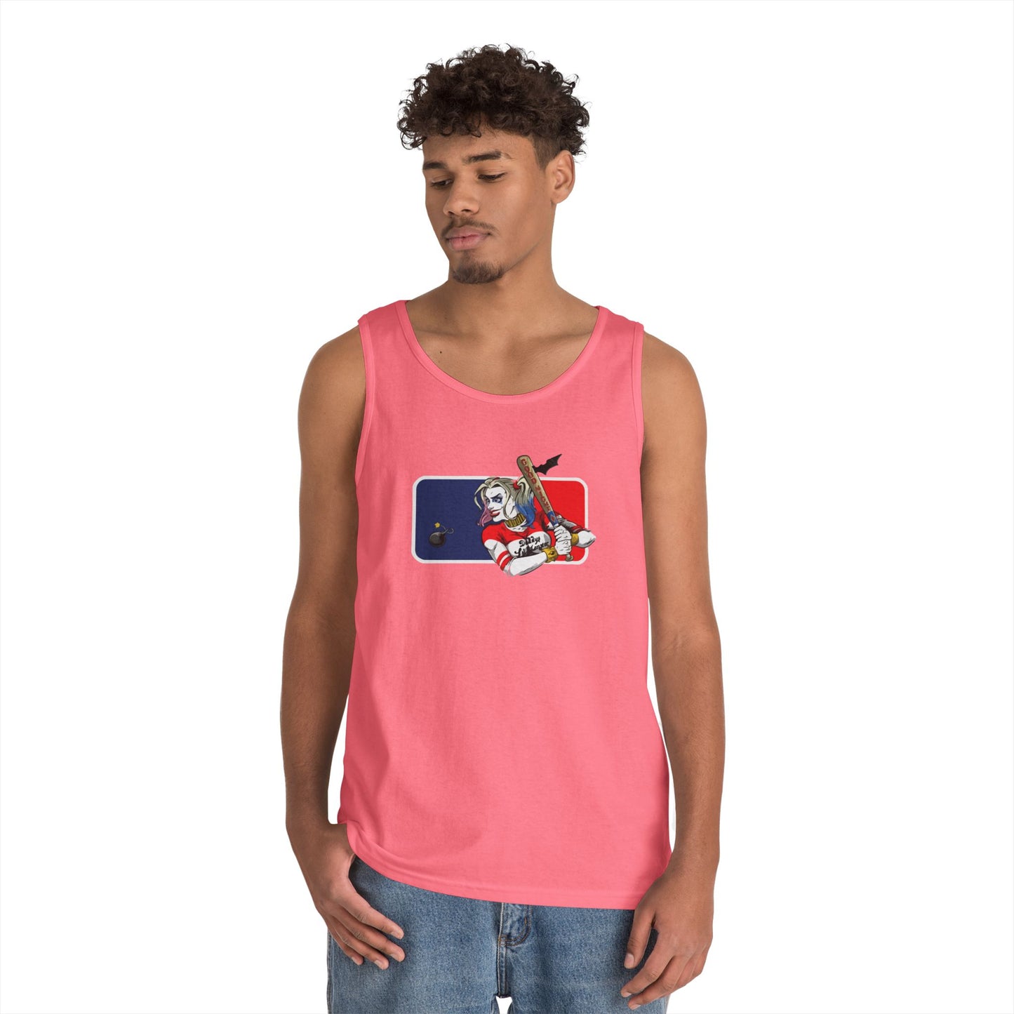 Harley Quinn Unisex Tank Top - DC MLB Summer Wear
