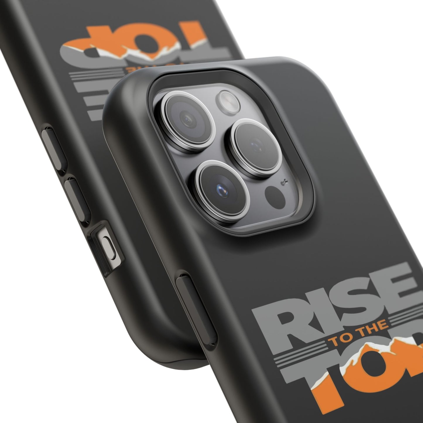 Impact-Resistant Phone Case - Rise to the Top, Durable Phone Cover, Gift for Motivational Quotes Lovers, Trendy Tech Accessories