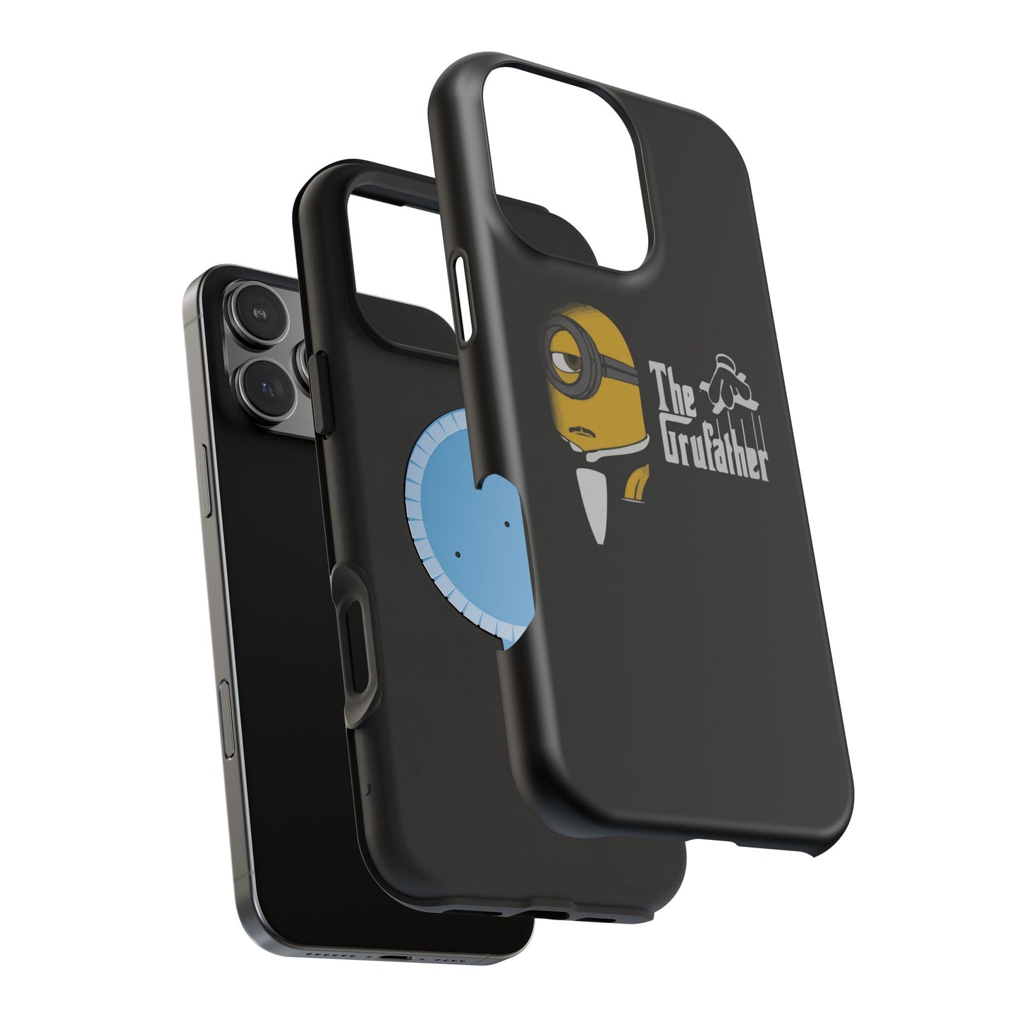 Magnetic Tough Cases: The Gruffather Phone Cover, Gift for Minions Fans, Unique Cell Phone Case, Durable Protective Case, Fun Cartoon Design