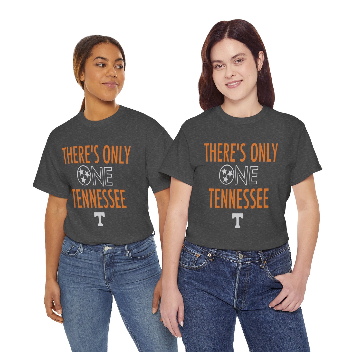 Tennessee Pride Tee, Unisex Heavy Cotton Tee, Tennessee Fans Gift, College Sports Apparel, Casual Everyday Wear, State Pride Shirt